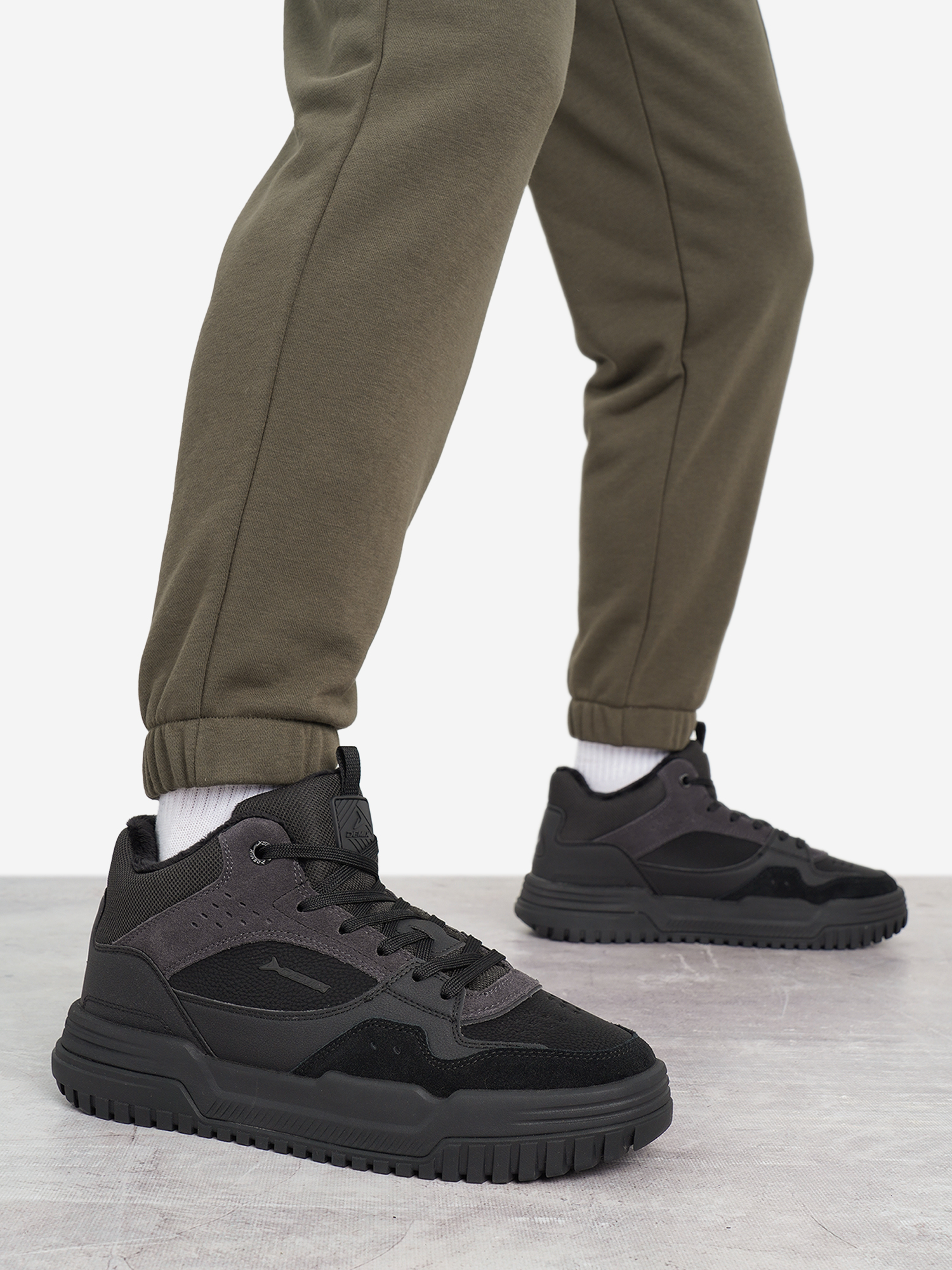 Изображение товара Кеды утепленные мужские Demix Stitcher 3, Графитовый