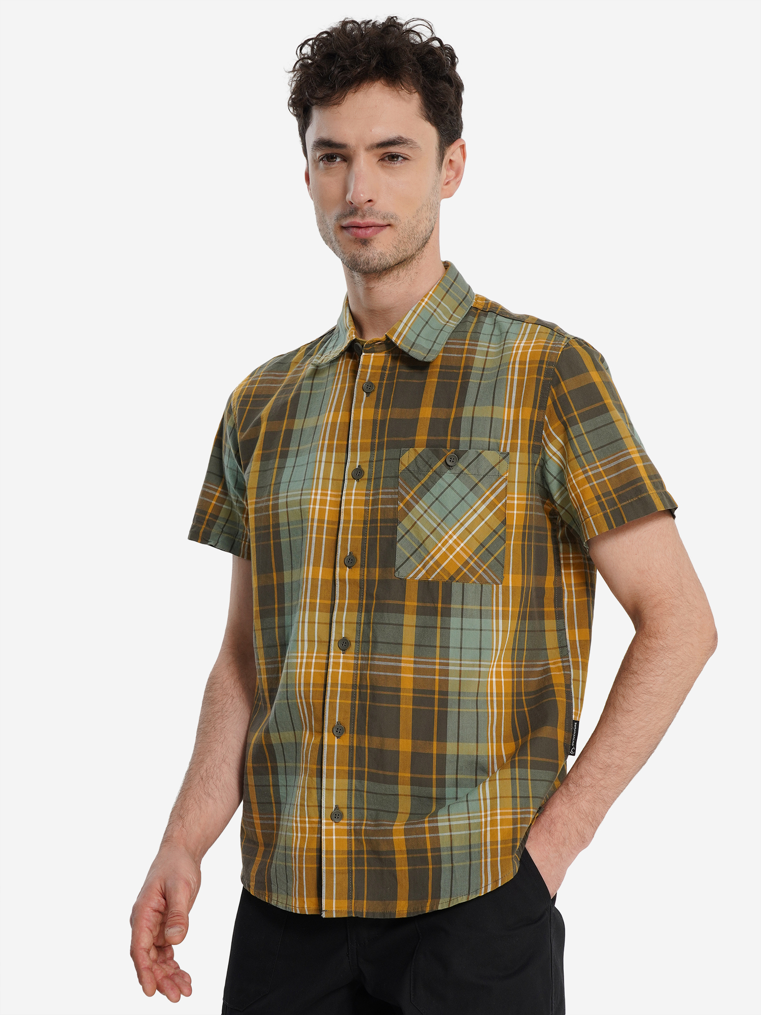 Изображение товара Мужская рубашка с коротким рукавом Outventure для активного отдыха и путешествий