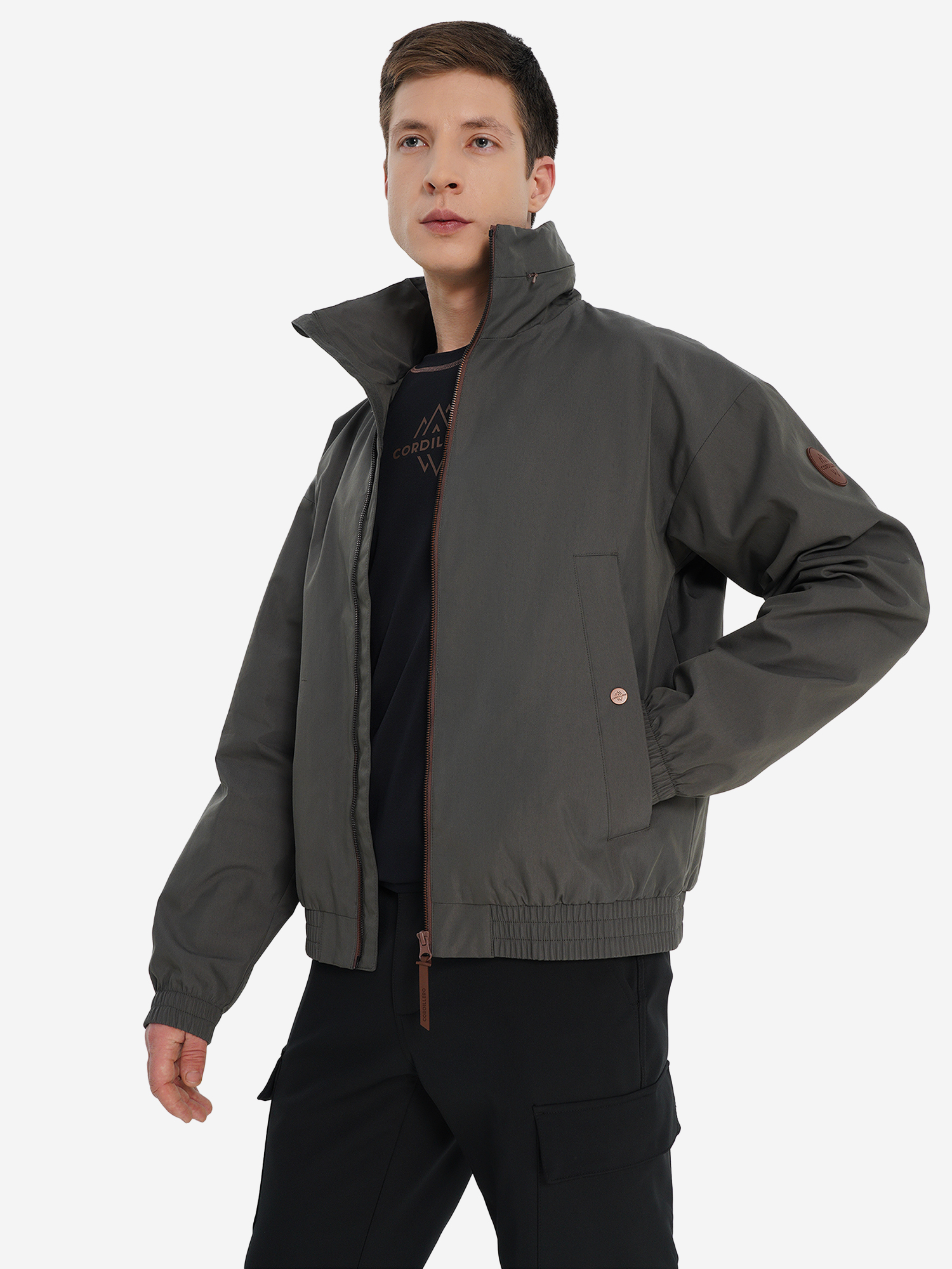 Мужская ветровка Cordillero, зеленый, арт. 141840c37-g4