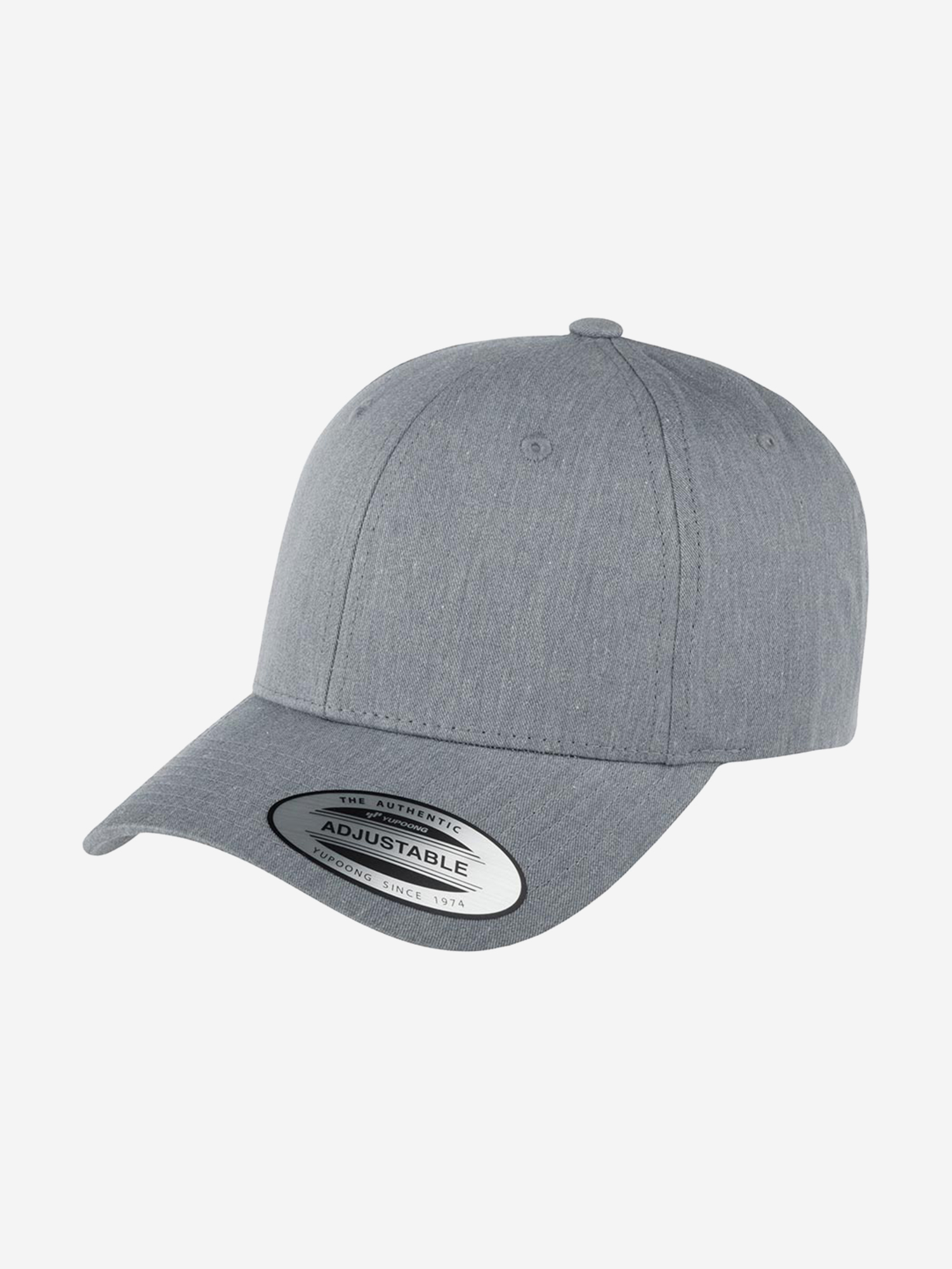 Изображение товара Бейсболка FLEXFIT 7706 Светло серый унисекс из хлопка и полиэстера