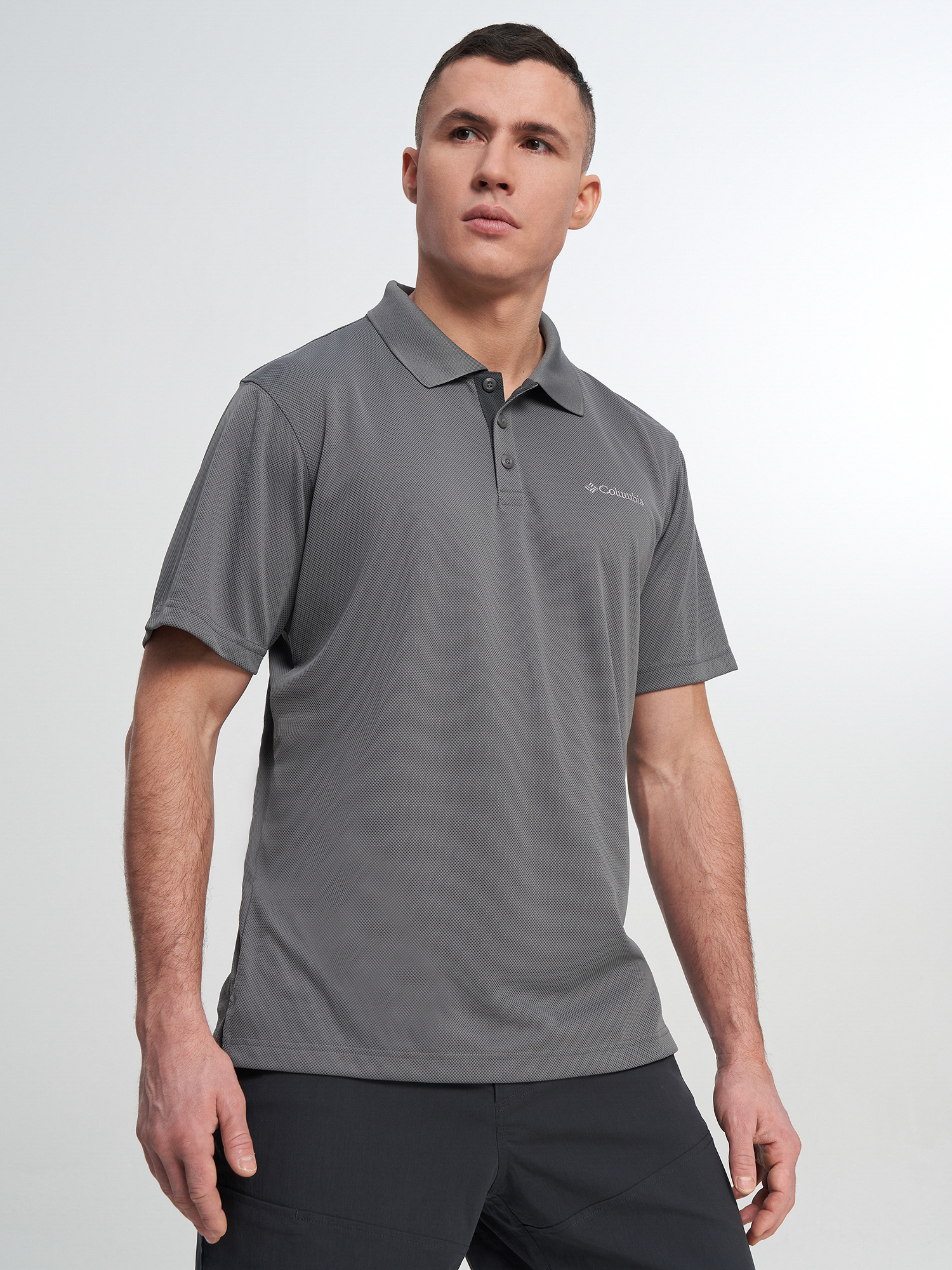 Изображение товара Columbia Utilizer Polo мужское polo из синтетики с защитой от УФ 1772051 CLB 023