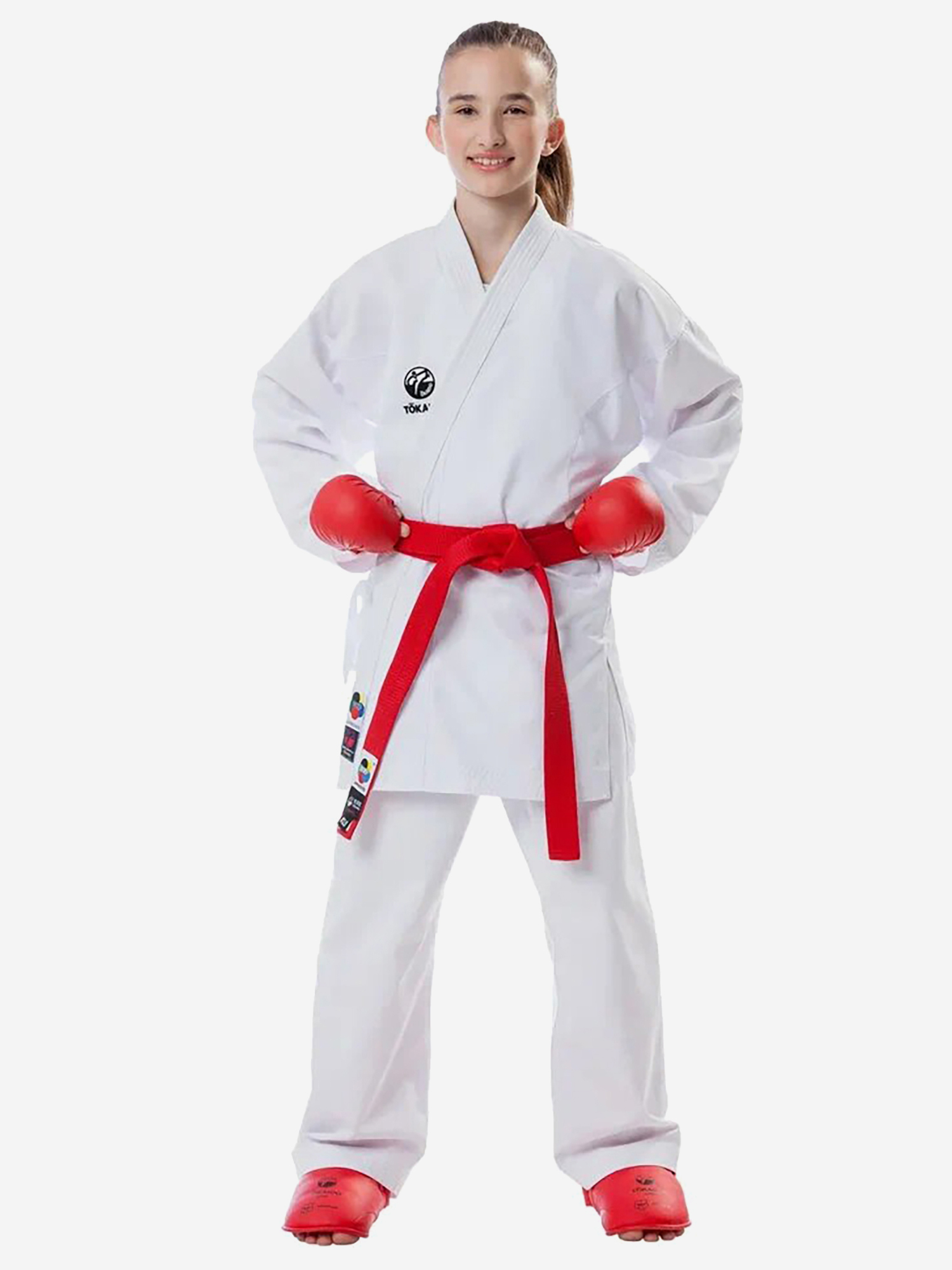 

Кимоно для каратэ TOKAIDO Kumite Master Junior WKF 8 униций, Белый