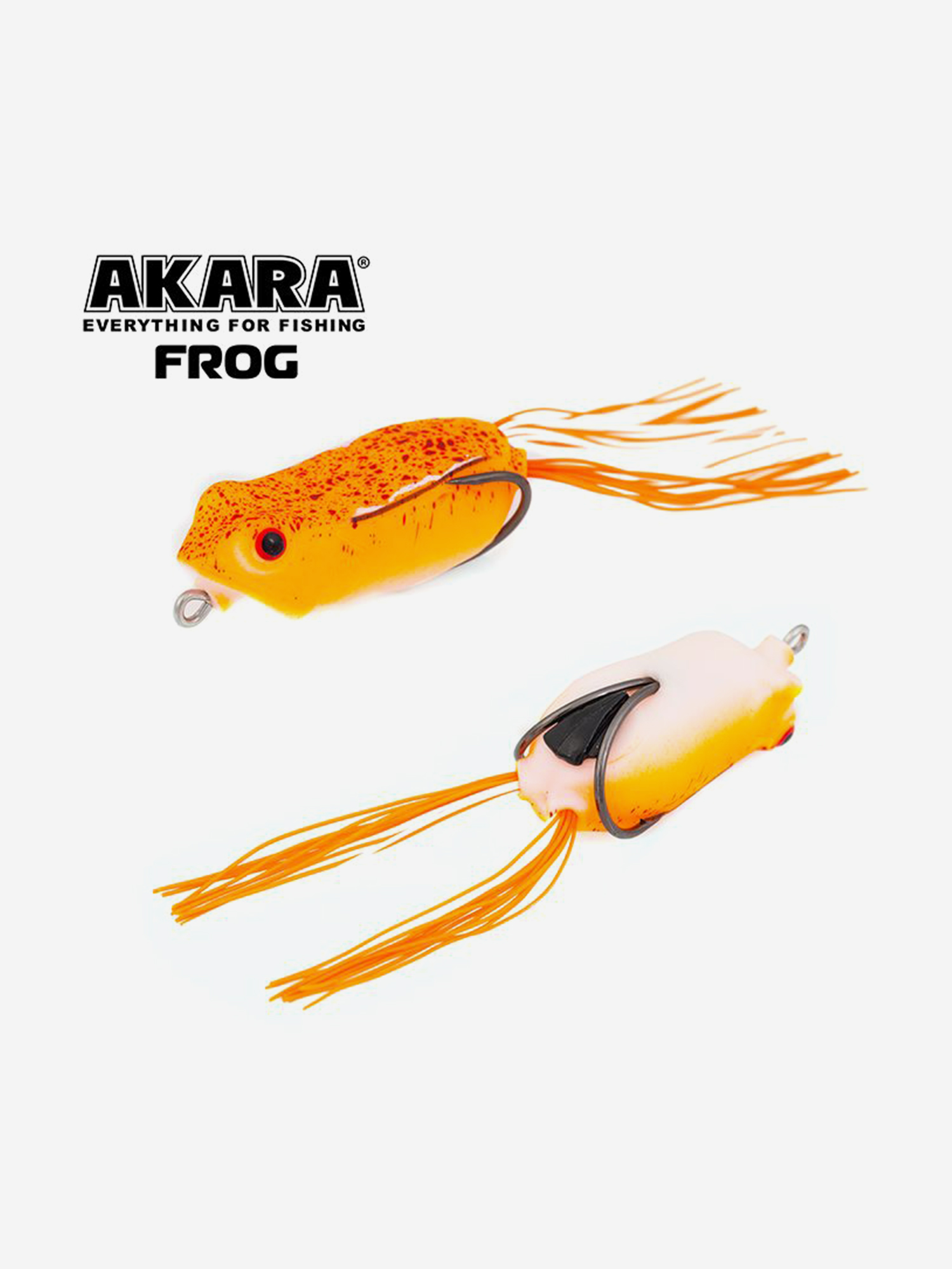 Изображение товара Воблер Akara Frog 55 плавающий для щуки, 12 г, яркий дизайн