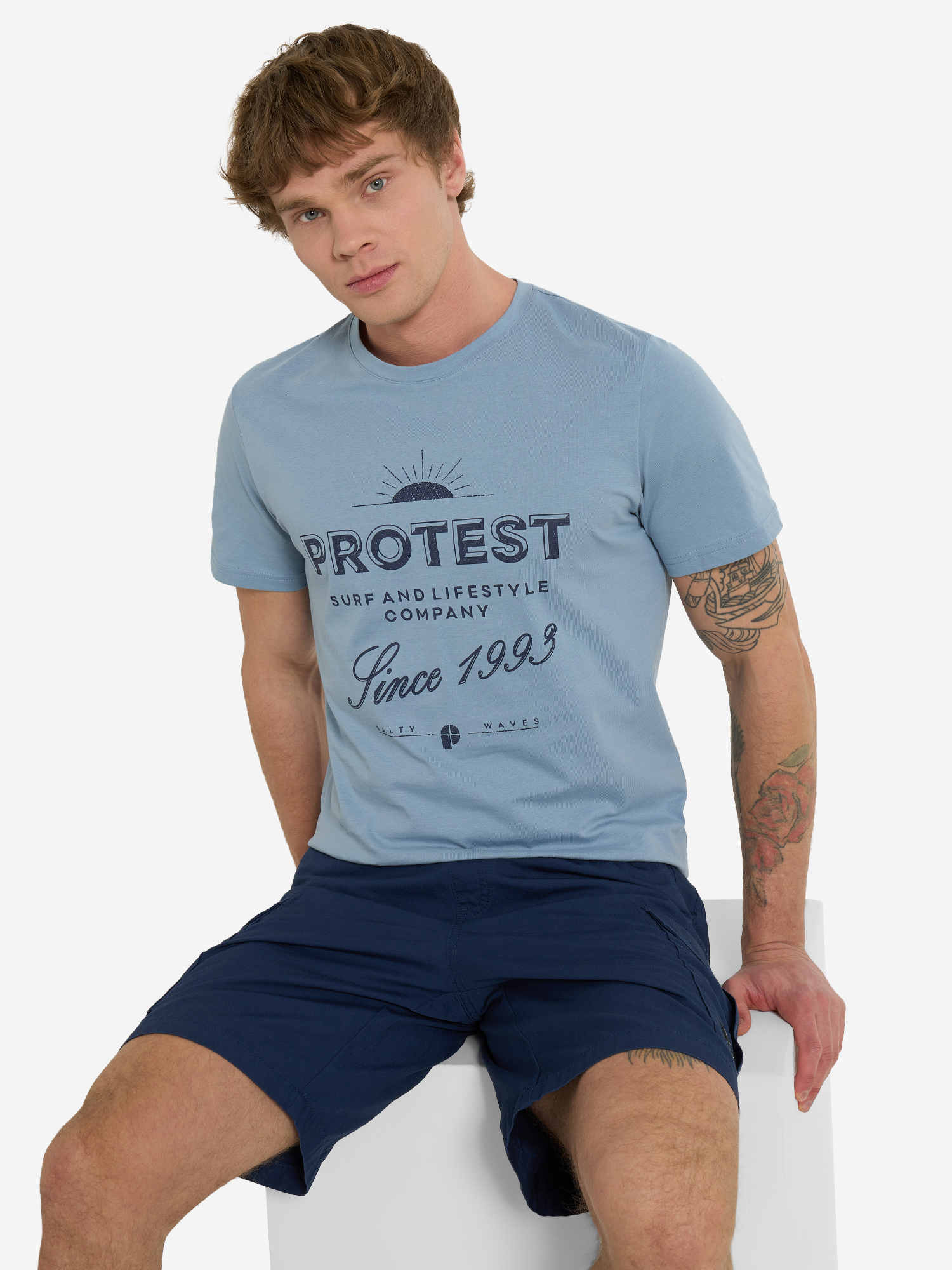 

Футболка мужская Protest, Голубой
