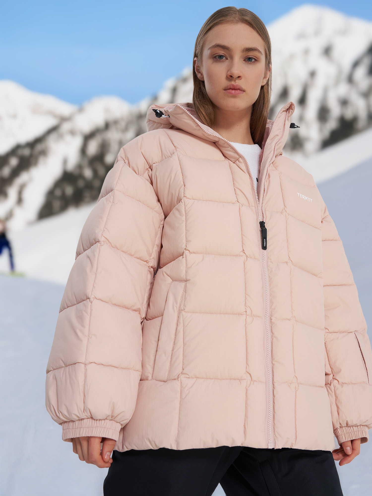 

Пуховик женский Termit, Розовый