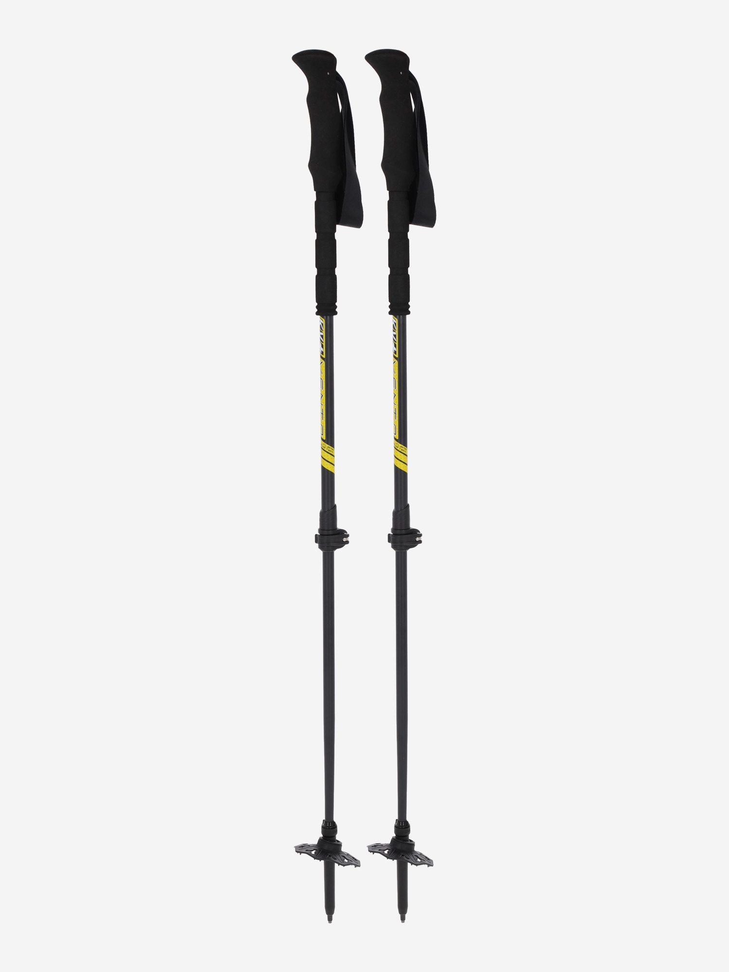 

Палки для беговых лыж KV+ Vento St 2 Section 100% Carbon, Черный
