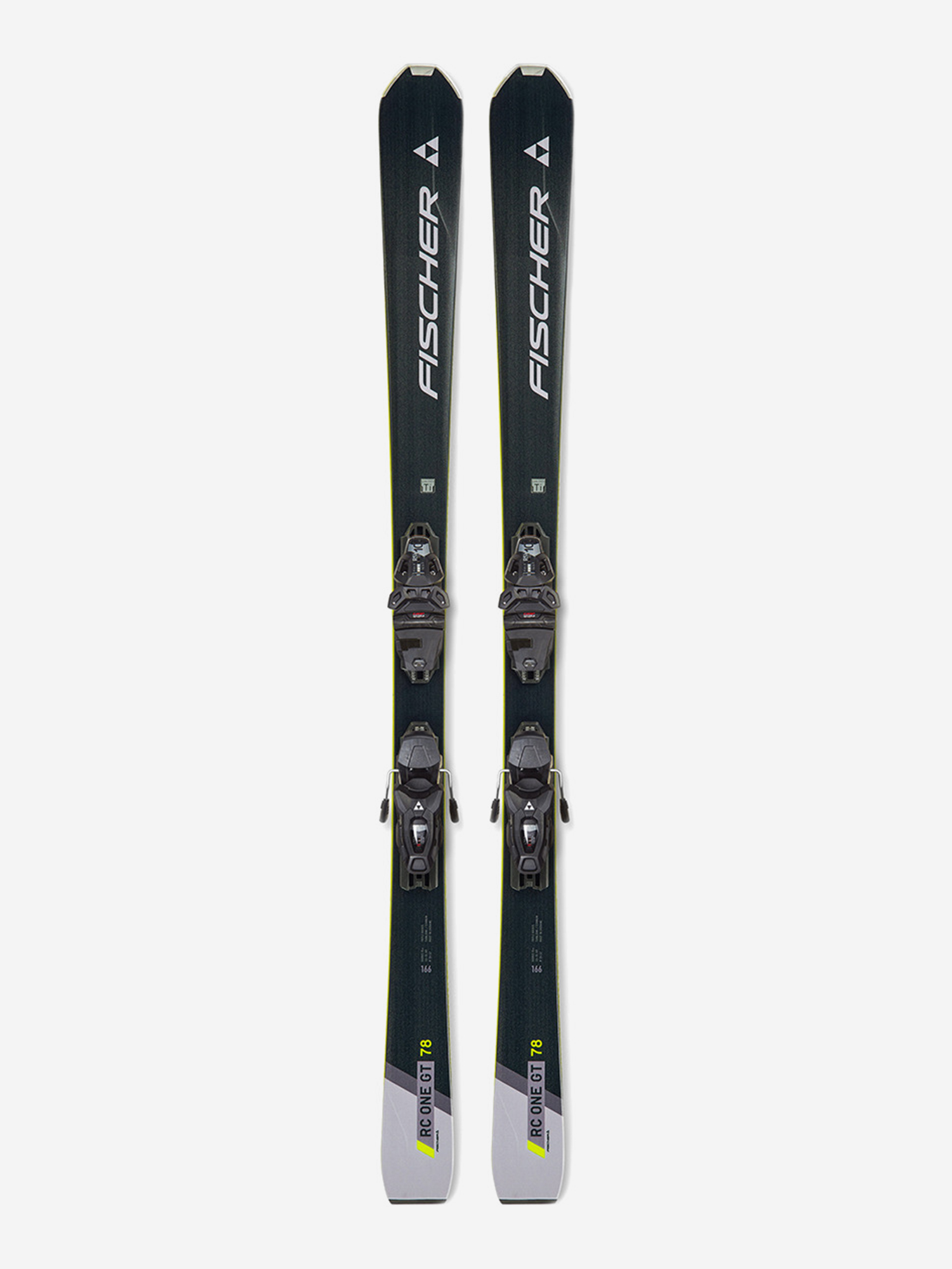 

Горные лыжи с креплениями Fischer RC One 78 GT TPR + RSW 10 PR 23/24, Черный
