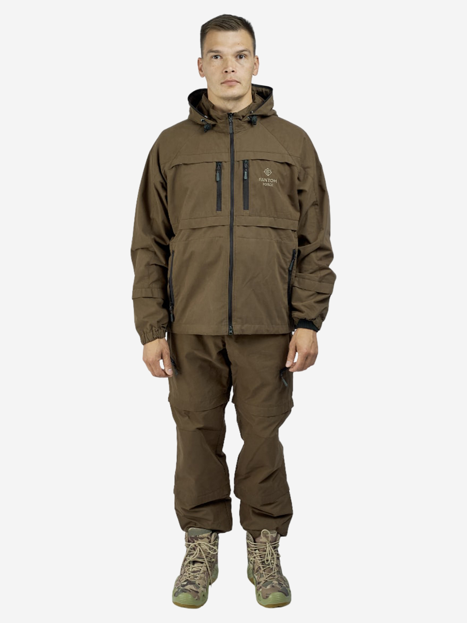 Изображение товара Мужской летний костюм Fantom Force Mosquito для охоты и рыбалки камуфляж/коричневый/оливковый/хаки
