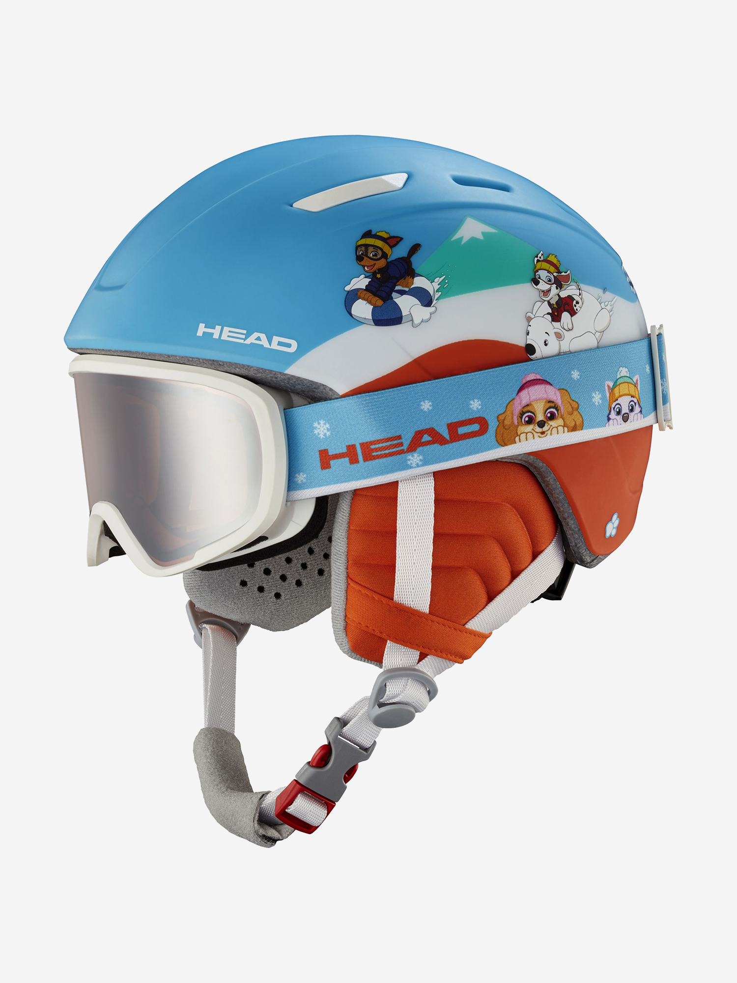 Изображение товара Head Mojo Set PAW Blue S2 горнолыжный шлем с маской