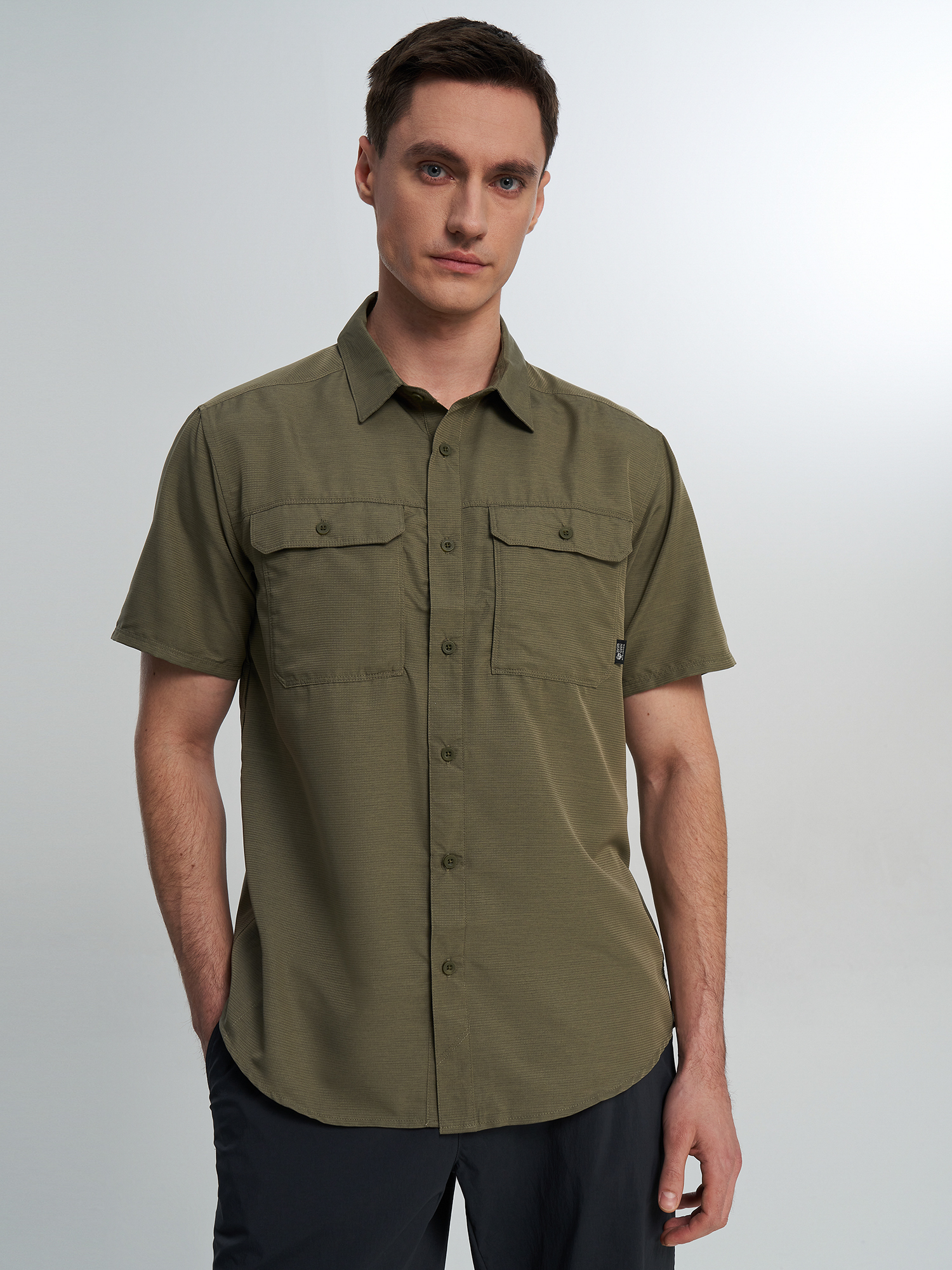 

Рубашка с коротким рукавом мужская Mountain Hardwear Canyon Short Sleeve, Зеленый