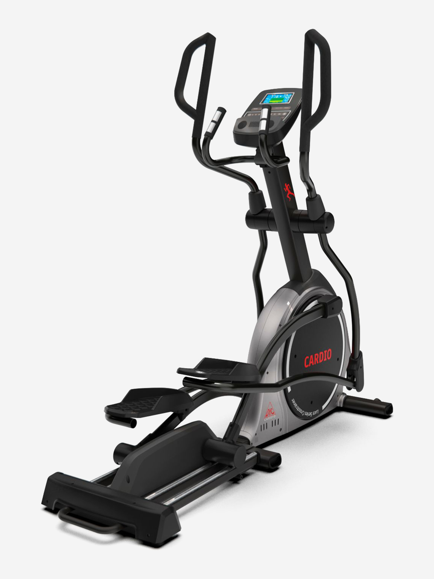 Изображение товара Эллиптический тренажер DFC E180 магнитная система 150 кг вес 215х83х174 см