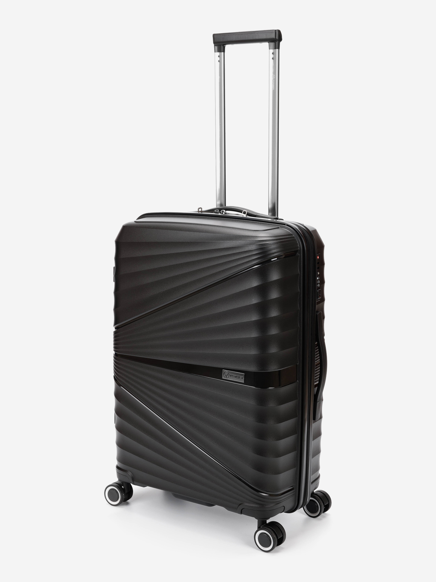 Изображение товара Чемодан TORBER Nevo из полипропилена 66 л 45x26x66 см BLACK