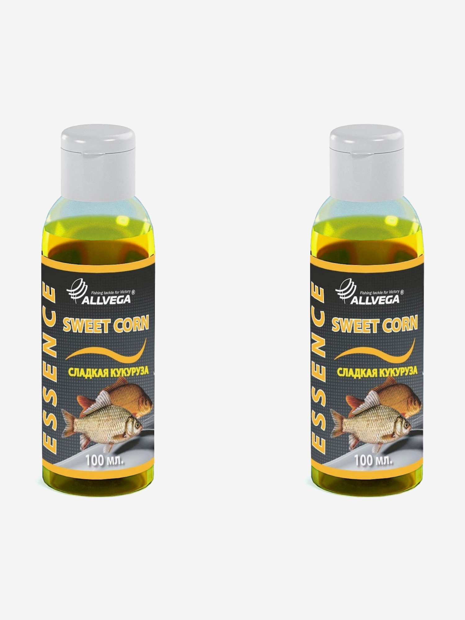 

Ароматизатор-концентрат жидкий ALLVEGA "Essence Sweet Corn", сладкая кукуруза, 2 шт по 100мл, Желтый