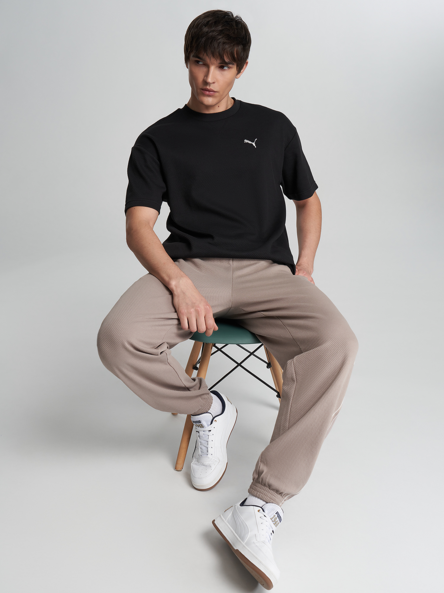 Футболка мужская PUMA Essentials Elevated, Черный 3