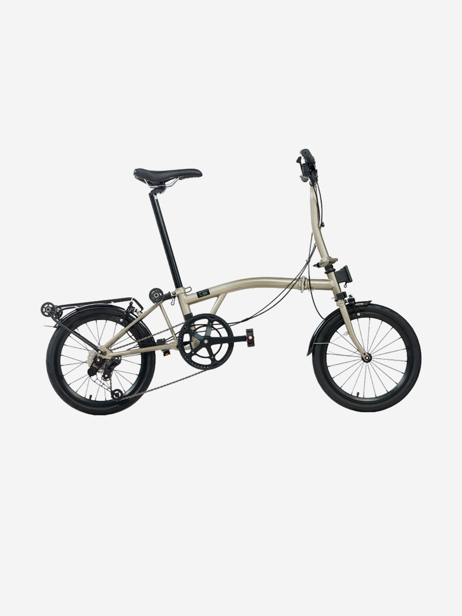 Изображение товара Складной велосипед Bike's SE, titanium black, Титановый серый