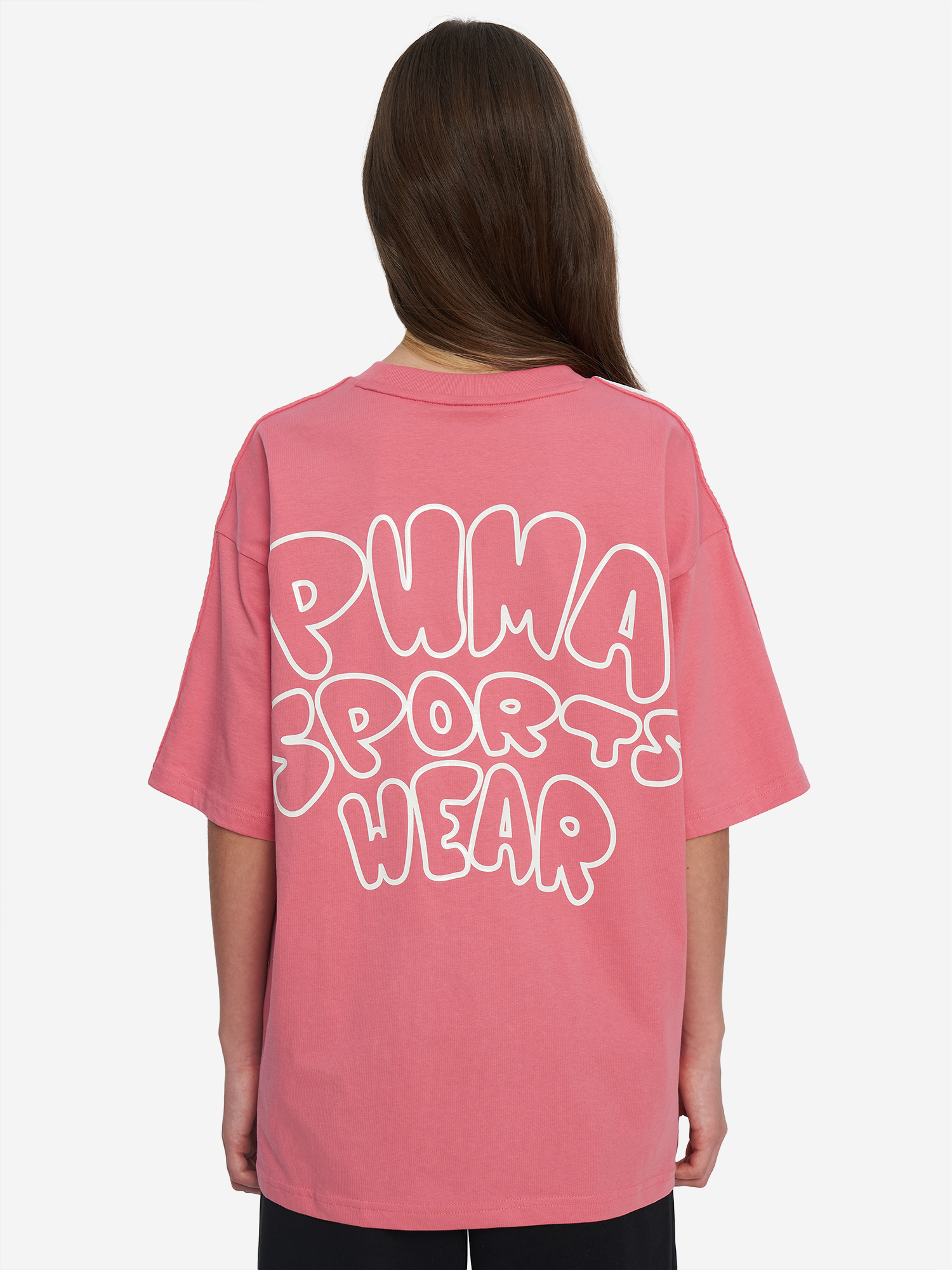 Футболка для девочек PUMA Luminous Cloud, Розовый 3