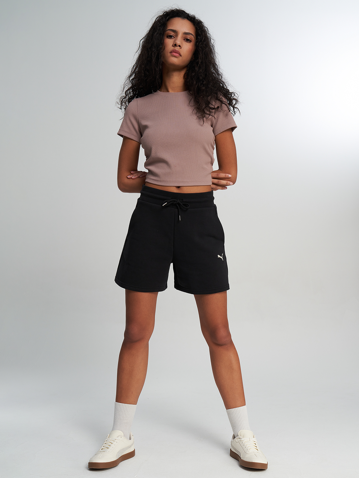 Шорты женские PUMA, Черный 4