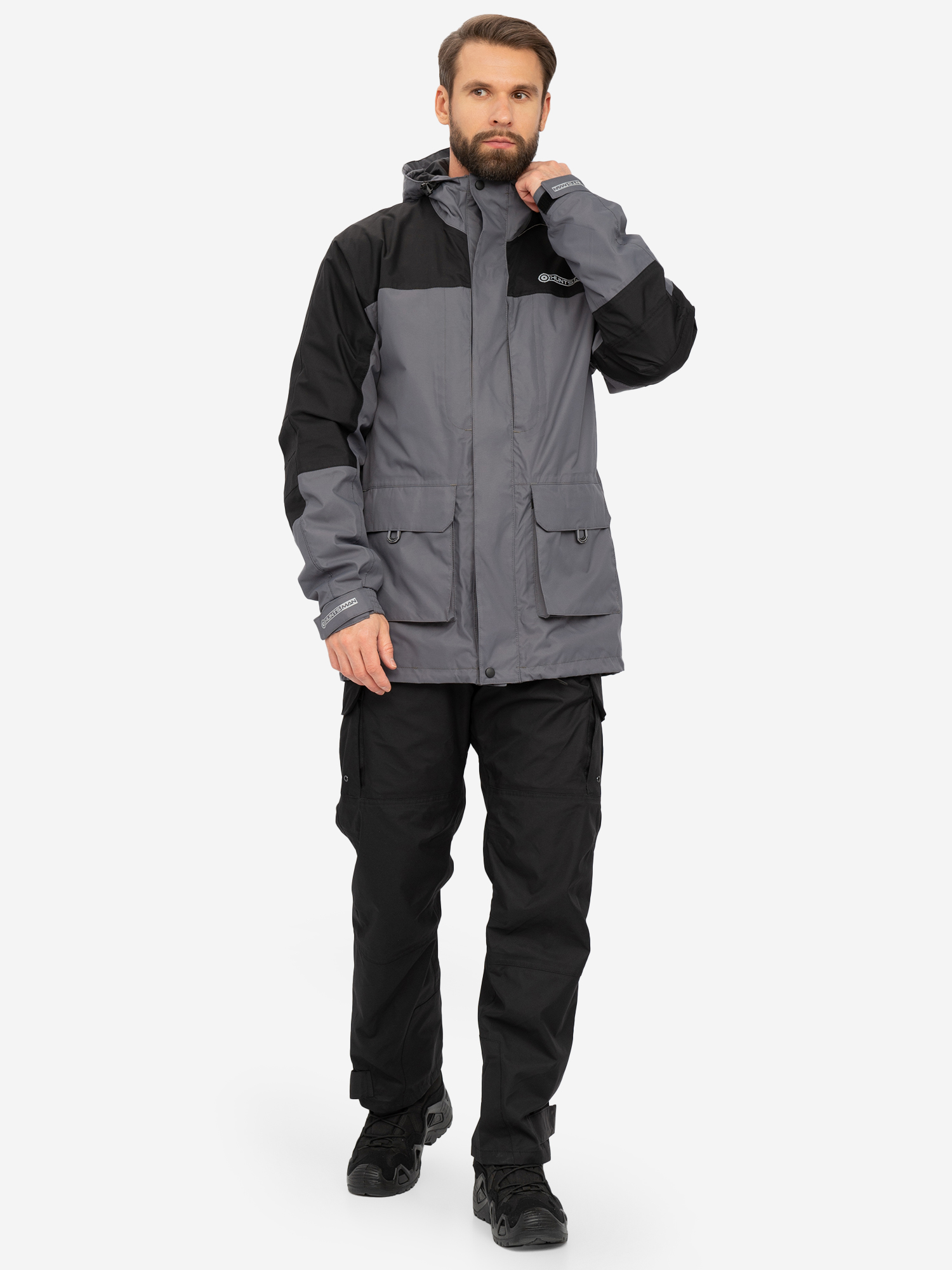 Изображение товара Костюм мужской Huntsman Юкон демисезонный ветровлагозащитный для охоты и рыбалки