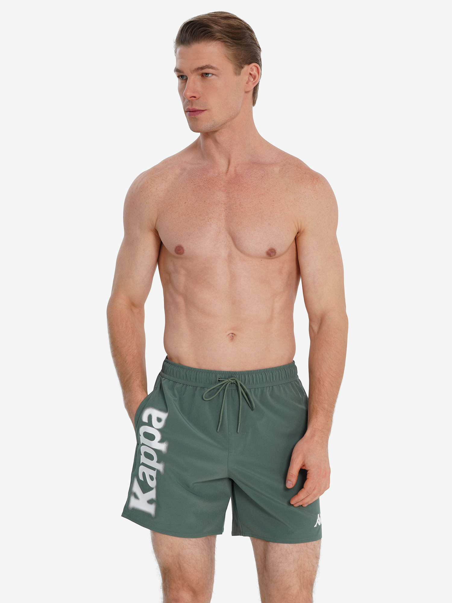 Изображение товара Шорты плавательные мужские Kappa, Болотный