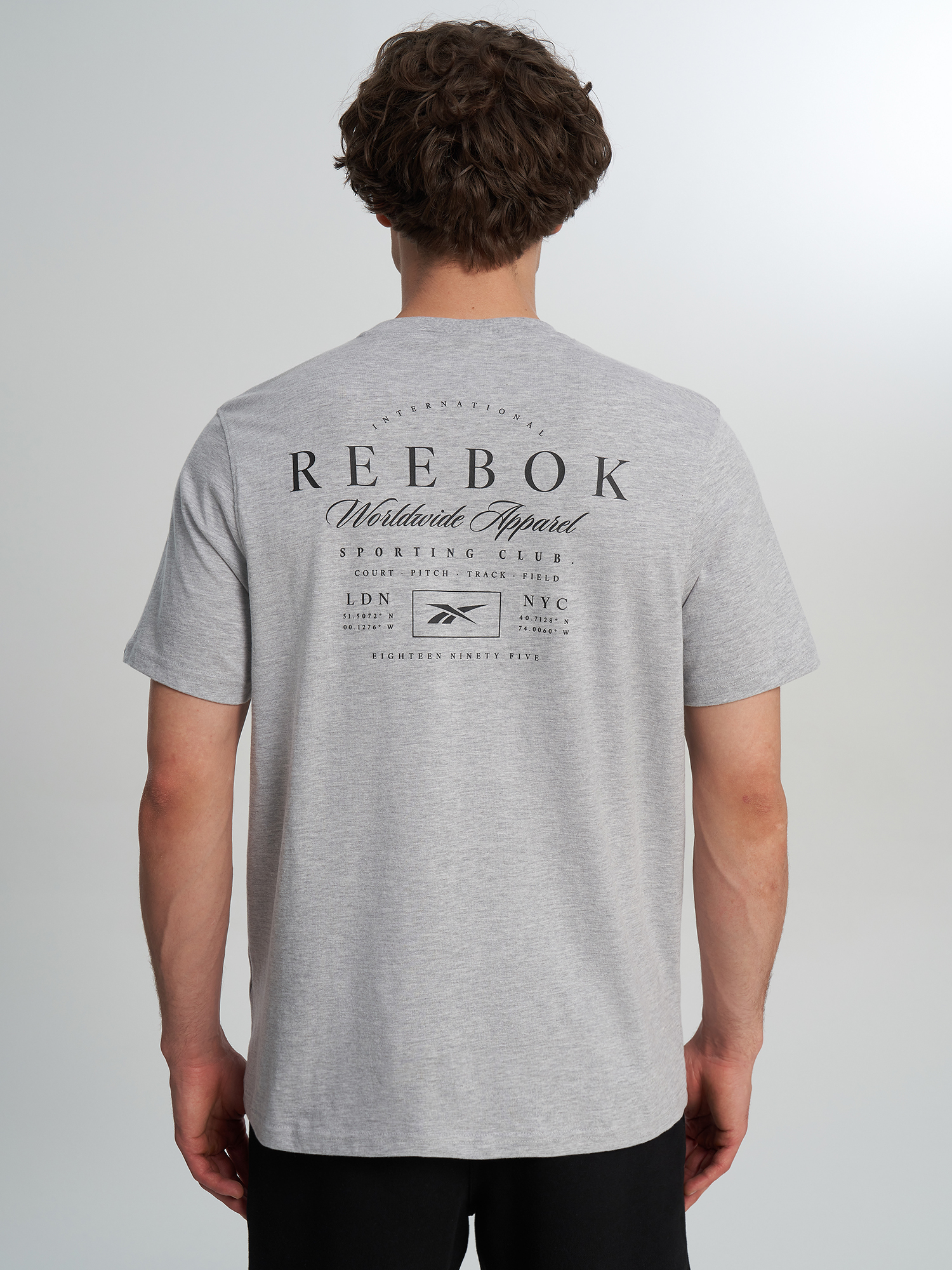 Футболка мужская Reebok, Серый 3