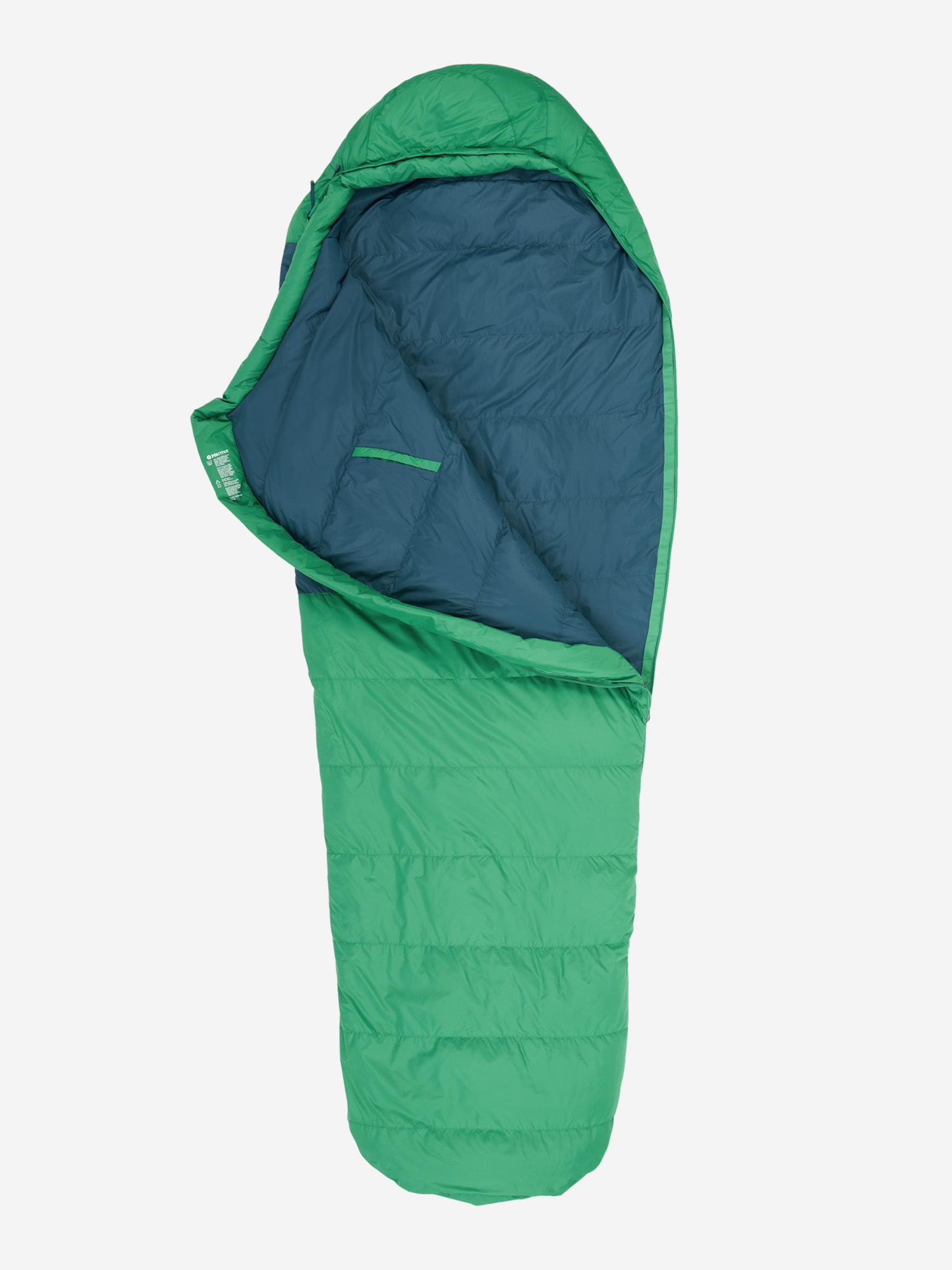 Спальный мешок Marmot Lost Coast 30 Long -4, Зеленый