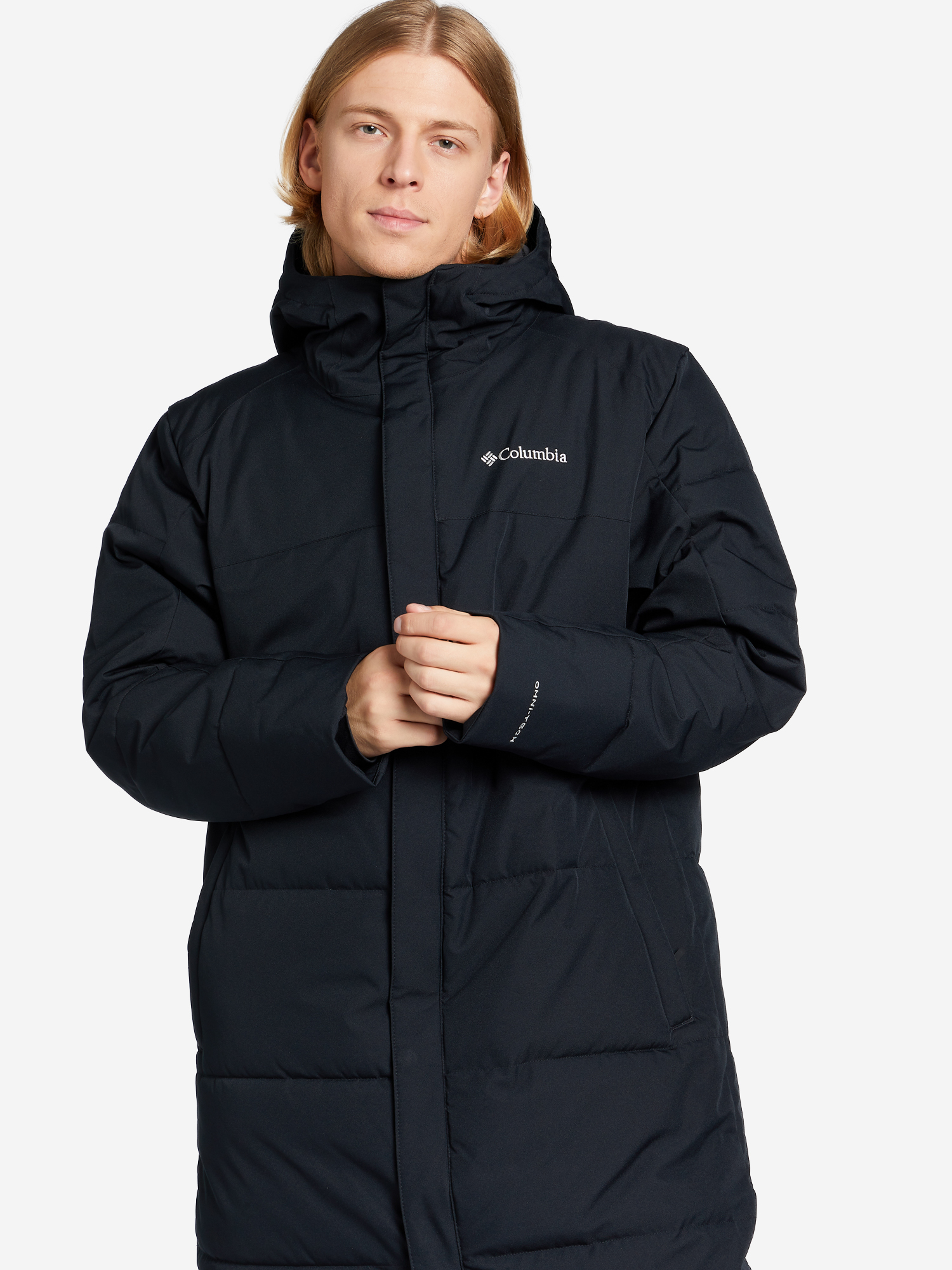 Пуховик мужской Columbia Cedar Summit Long Insulated Jacket, Черный