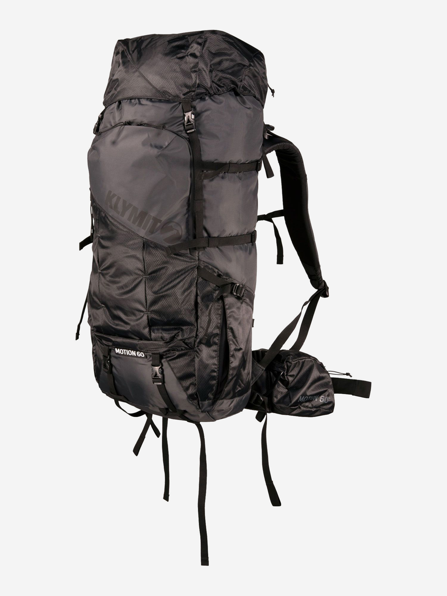 Туристический рюкзак KLYMIT Motion 60L, Черный