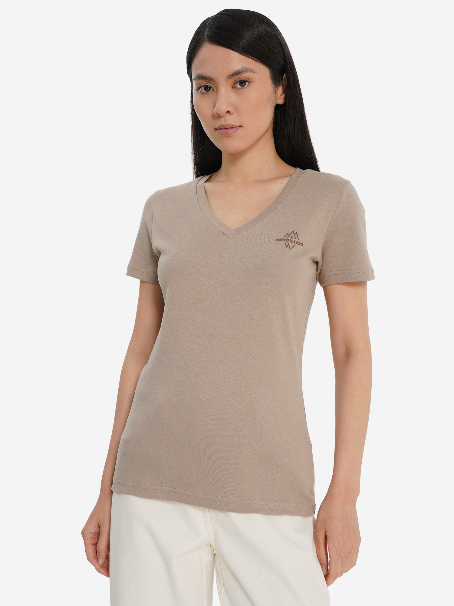 

Футболка женская Cordillero, Коричневый