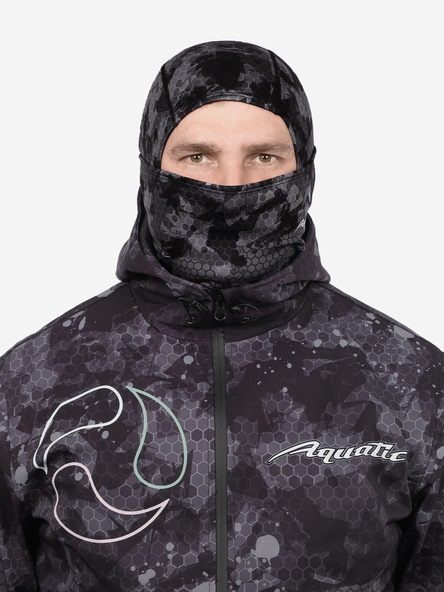

Балаклава демисезонная Aquatic, softshell ШБ-10, Черный