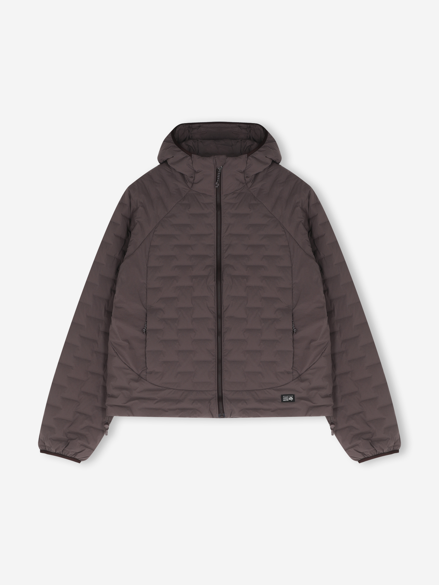 Пуховик ультралегкий женский Mountain Hardwear Stretchdown Light Hooded Jacket, Фиолетовый