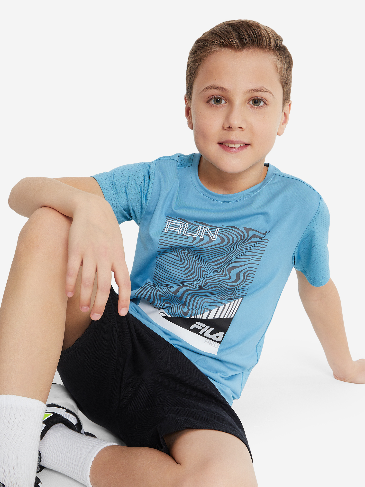 

Футболка для мальчиков FILA, Голубой