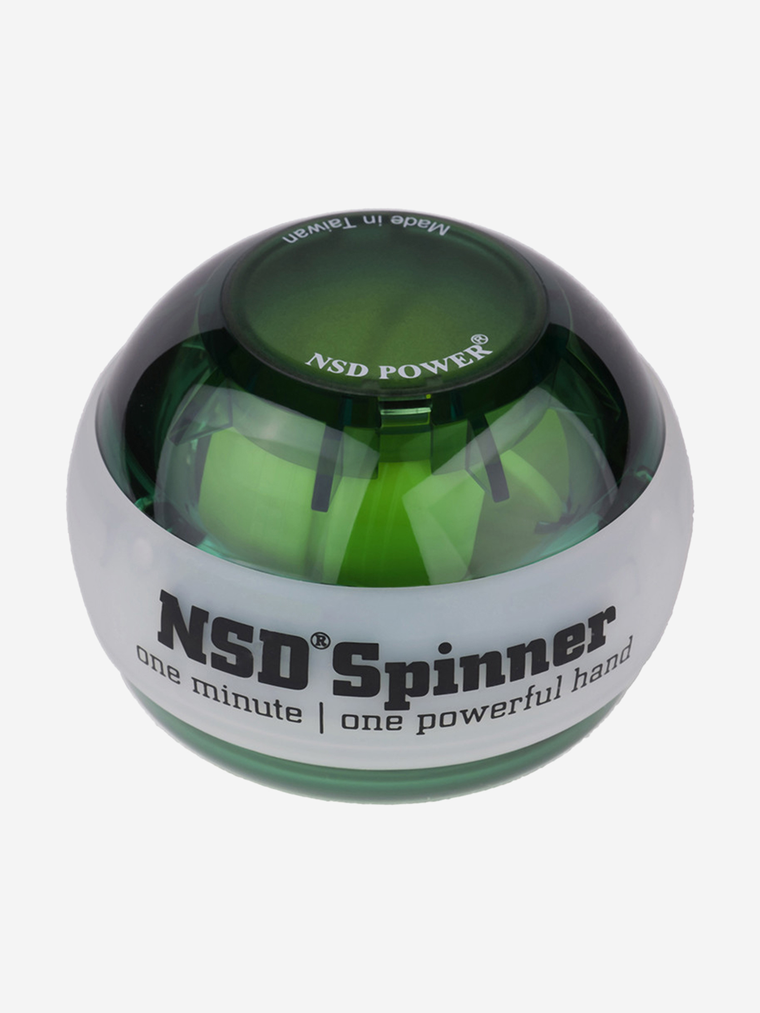 Изображение товара Кистевой тренажер NSD SPINNER зеленый для фитнеса и реабилитации