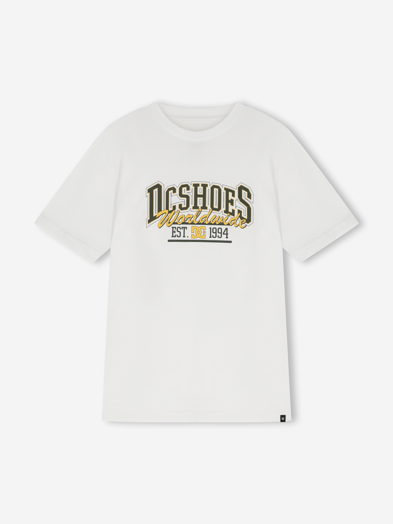 Футболка мужская DC Shoes Tailgate, белый, арт. adyzt05447d12-wbb0