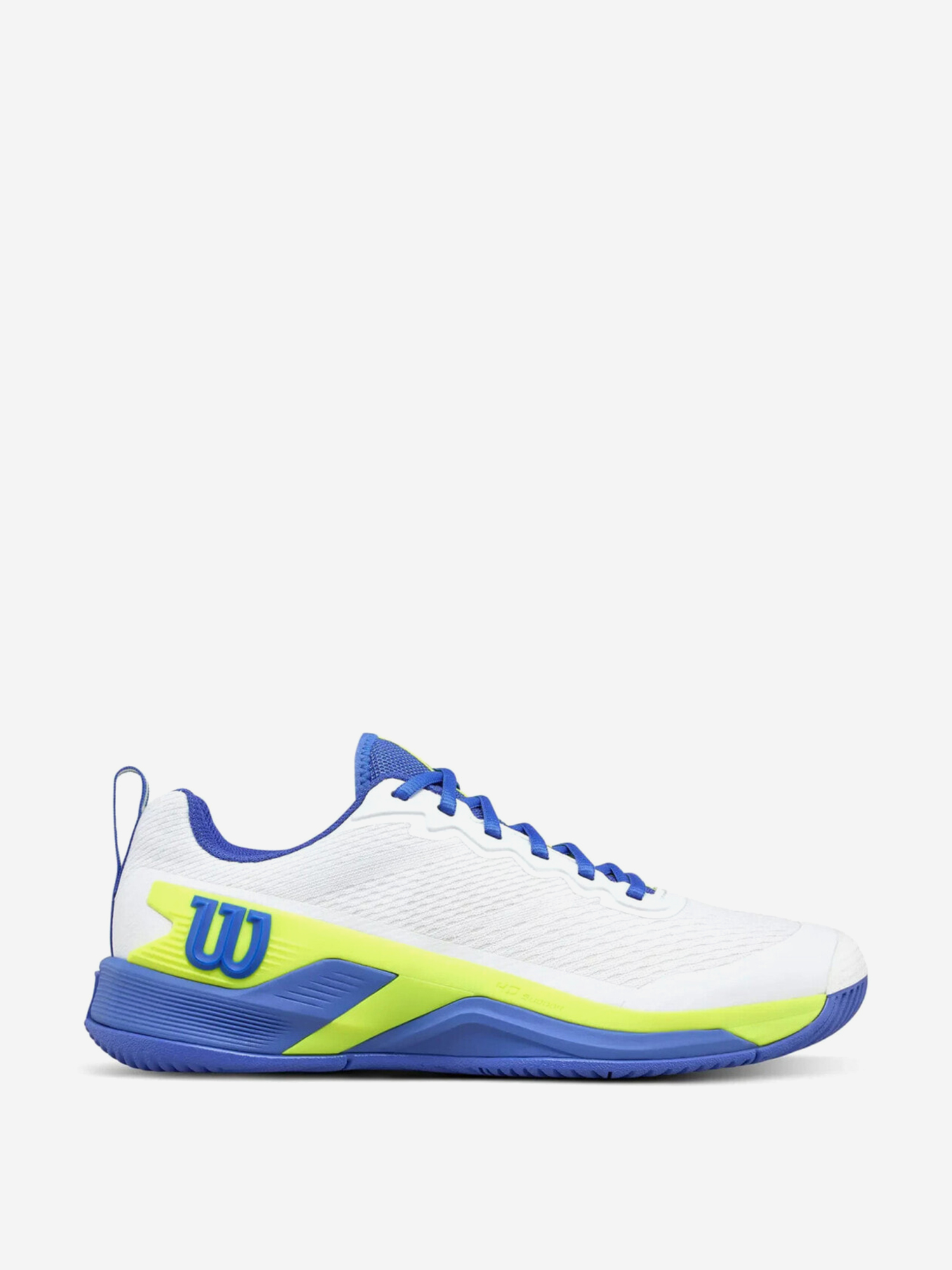 Изображение товара Кроссовки Wilson Rush Pro 4.5 White/Blue Изображение товара Кроссовки Wilson Rush Pro 4.5 White/Blue