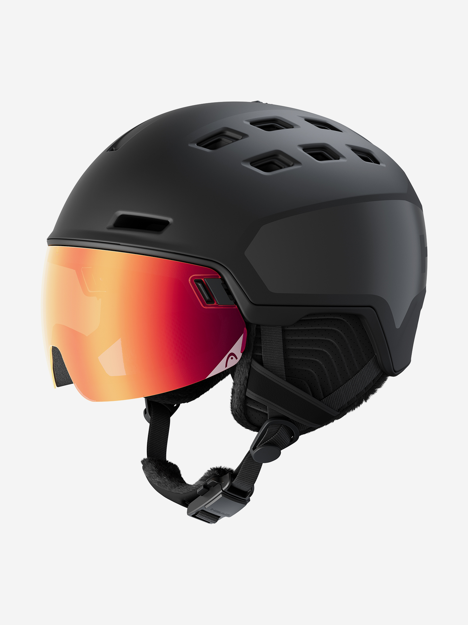 Изображение товара Горнолыжный шлем Head Radar Pro черный универсальный для горных лыж и сноуборда