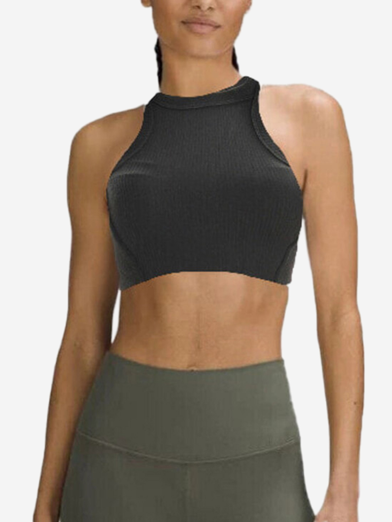 Изображение товара Женский спортивный топ Lululemon с коротким рукавом для активного отдыха