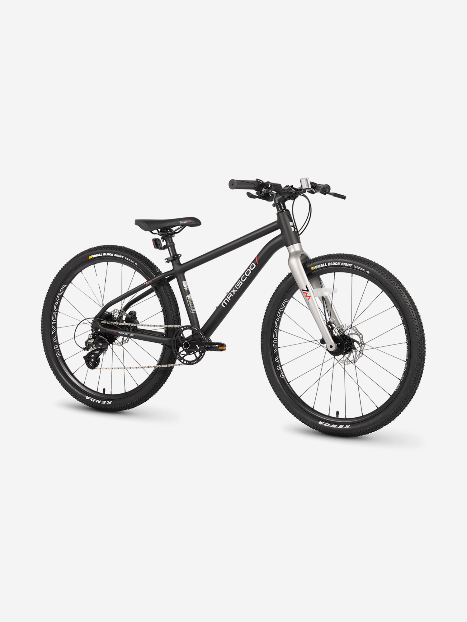 Изображение товара Велосипед детский Maxiscoo 7ULTRA 24'' черный матовый, 2026