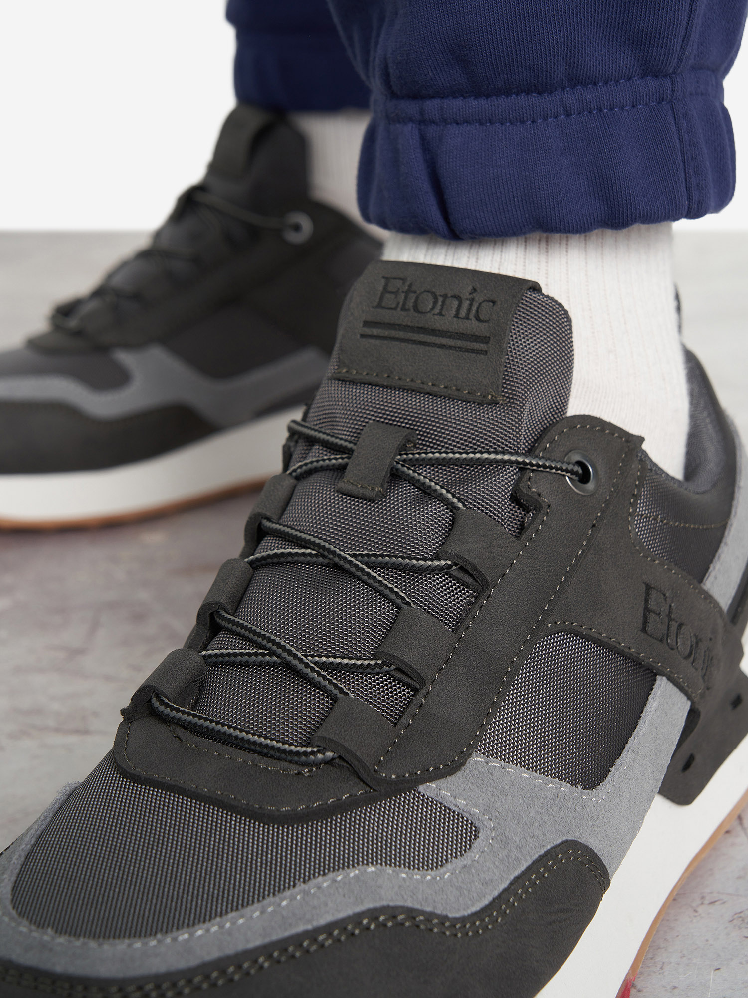 фото Кроссовки мужские etonic daski, серый
