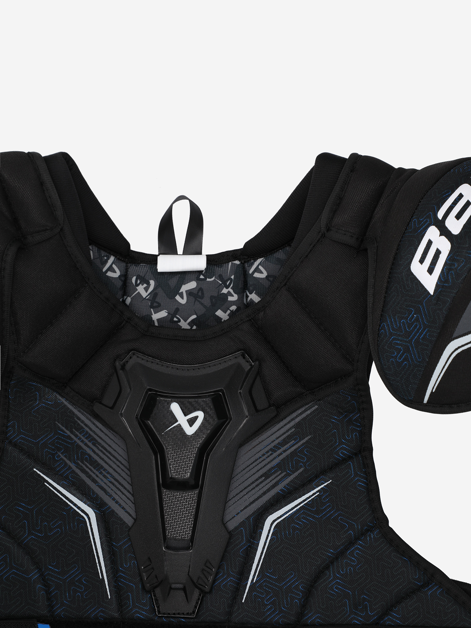 фото Нагрудник хоккейный bauer x sr, черный