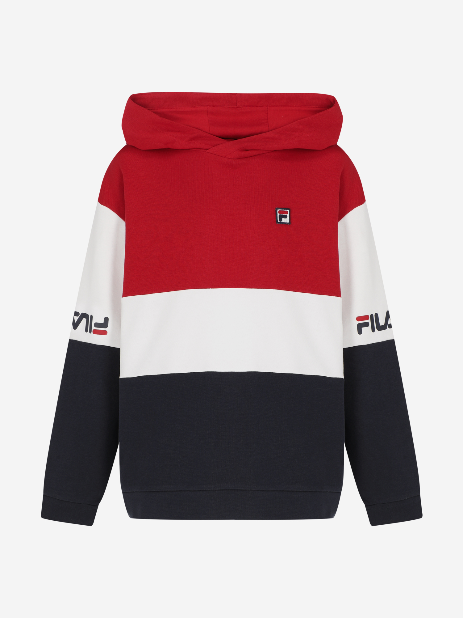 фото Худи для мальчиков fila, красный