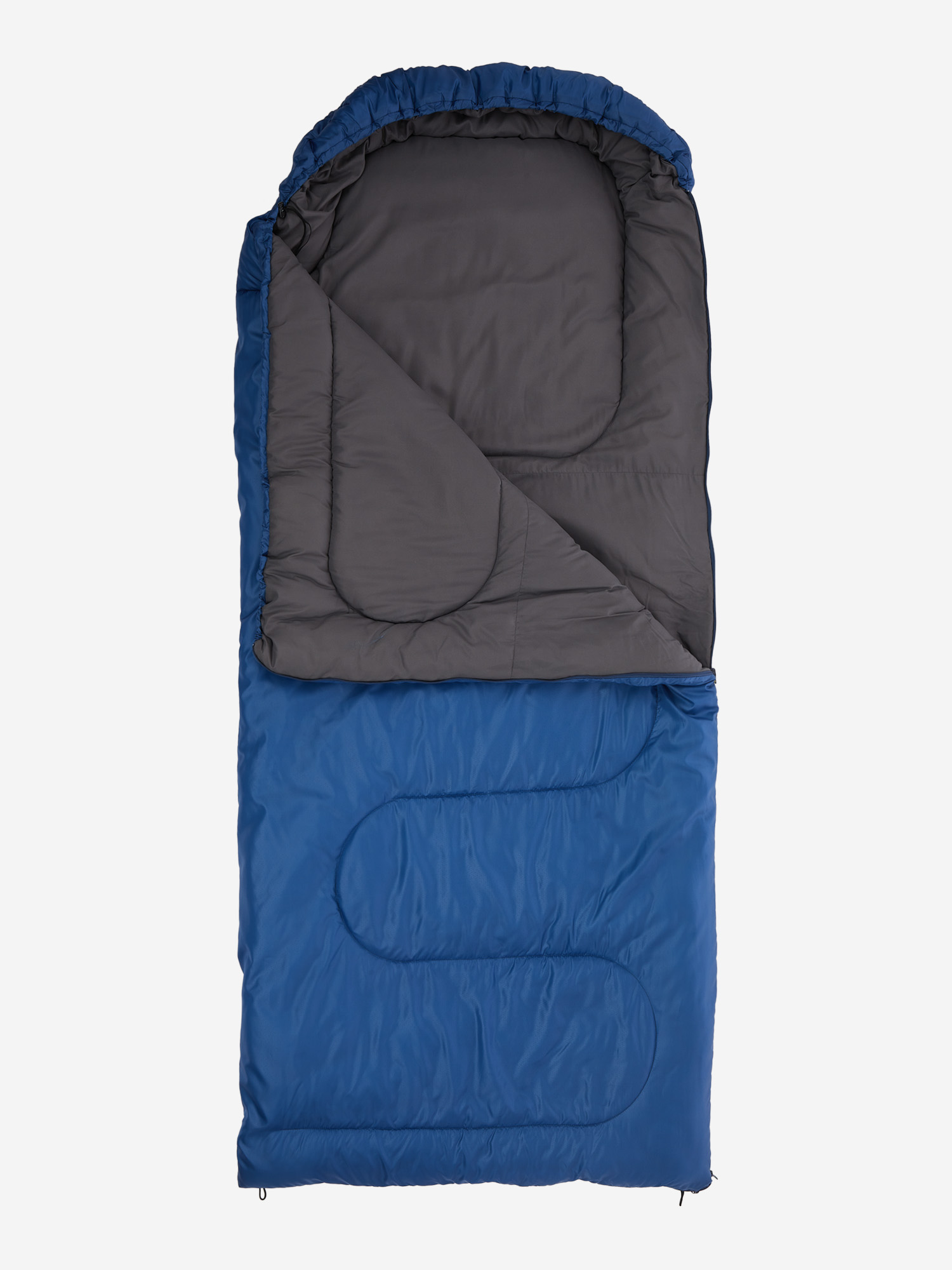 Спальный мешок Outventure Montreal +3 левосторонний, Синий пальто женское marmot montreal coat синий