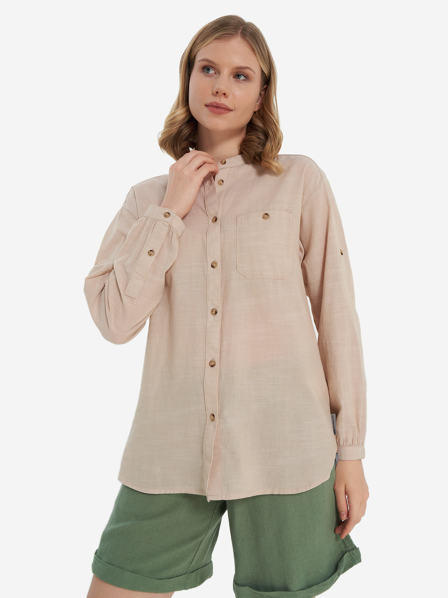 Изображение товара Женская рубашка Outventure из натурального хлопка для активного отдыха