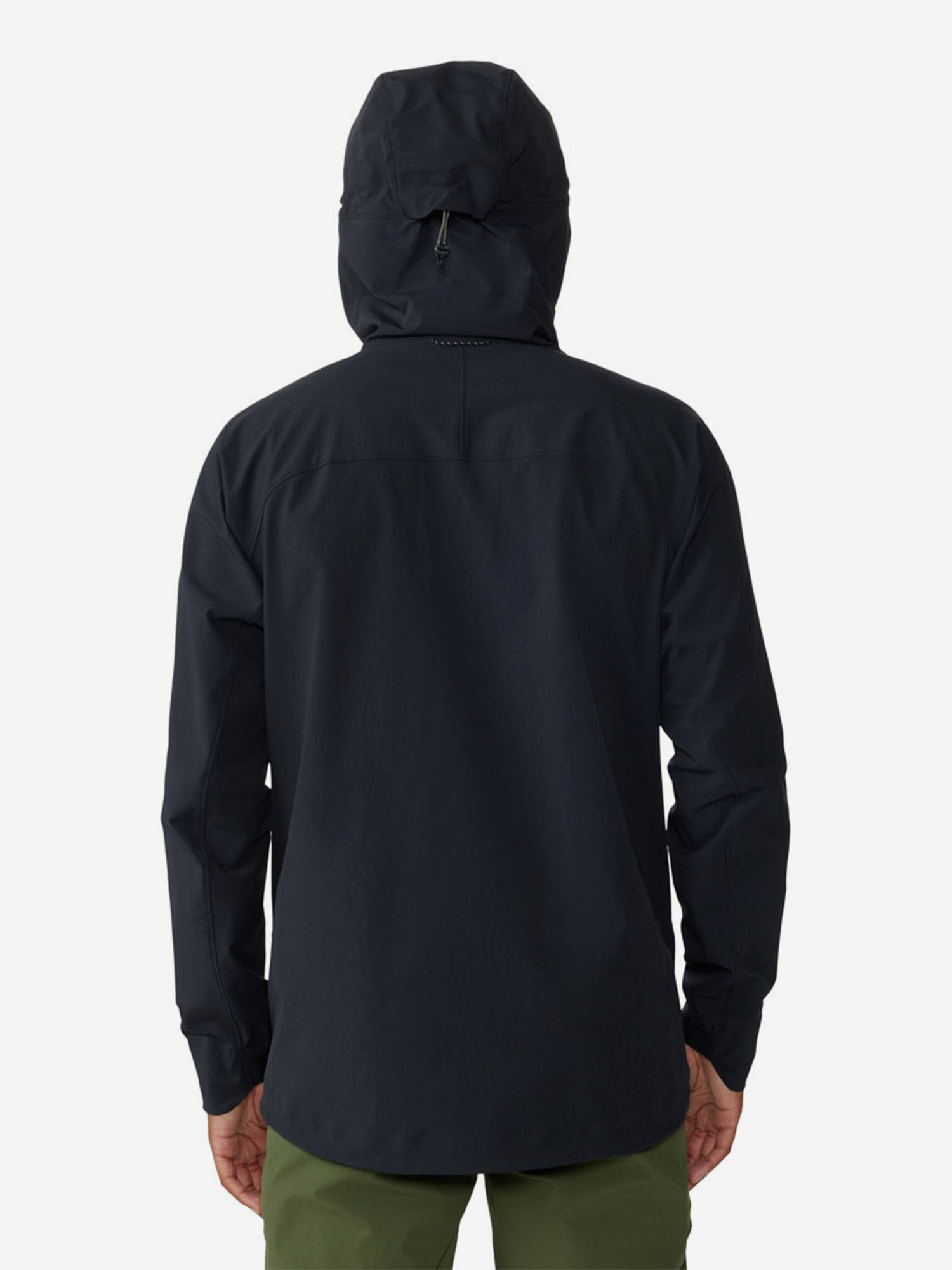 фото Куртка софтшелл мужская mountain hardwear chockstone alpine, черный