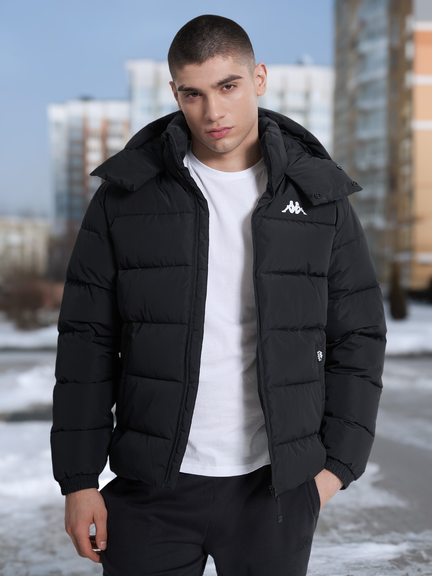 

Пуховик мужской Kappa Paffuta, Черный