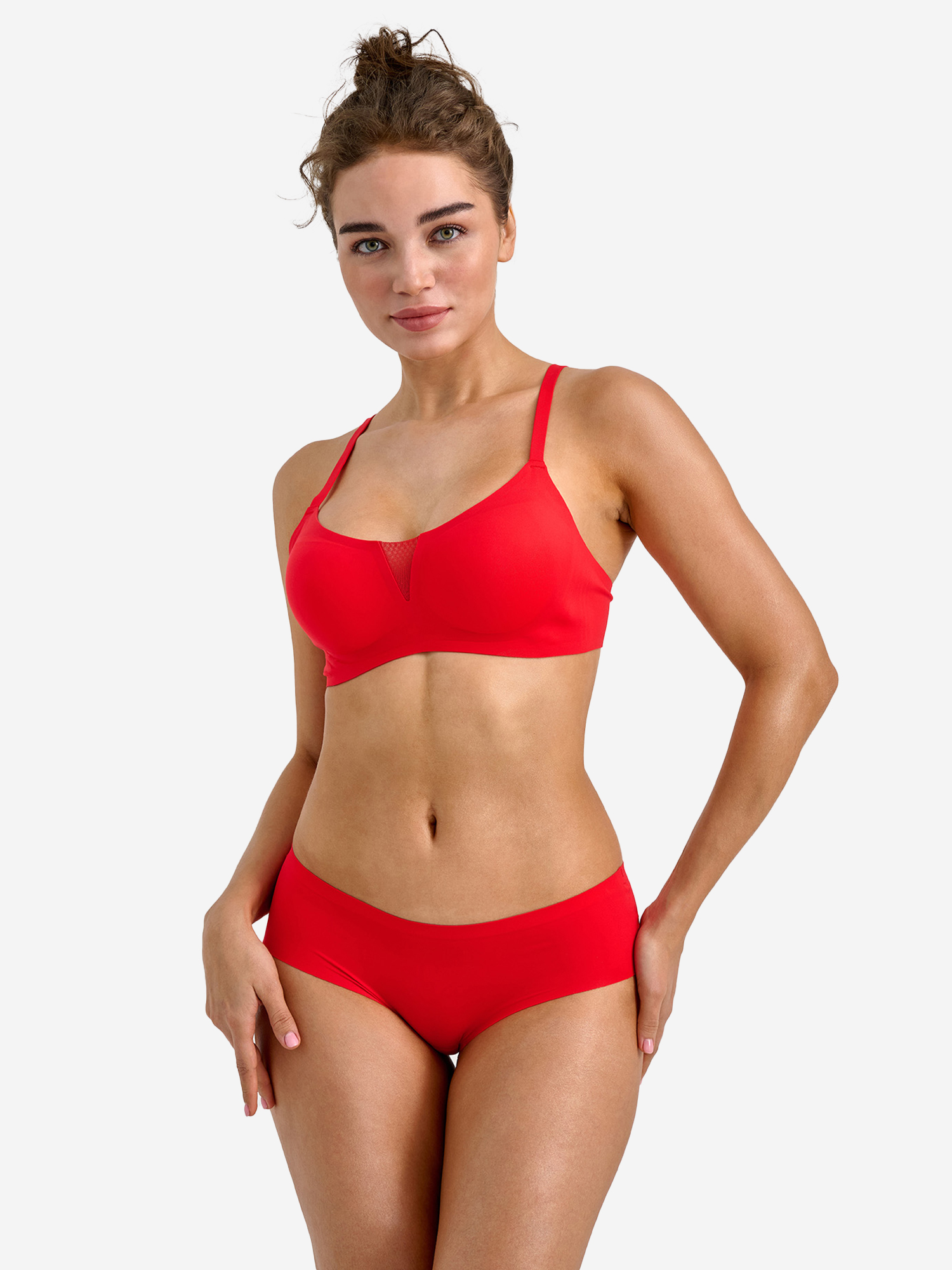 

Трусы женские бесшовные (Кюлот) ABOUT Lingerie, Красный