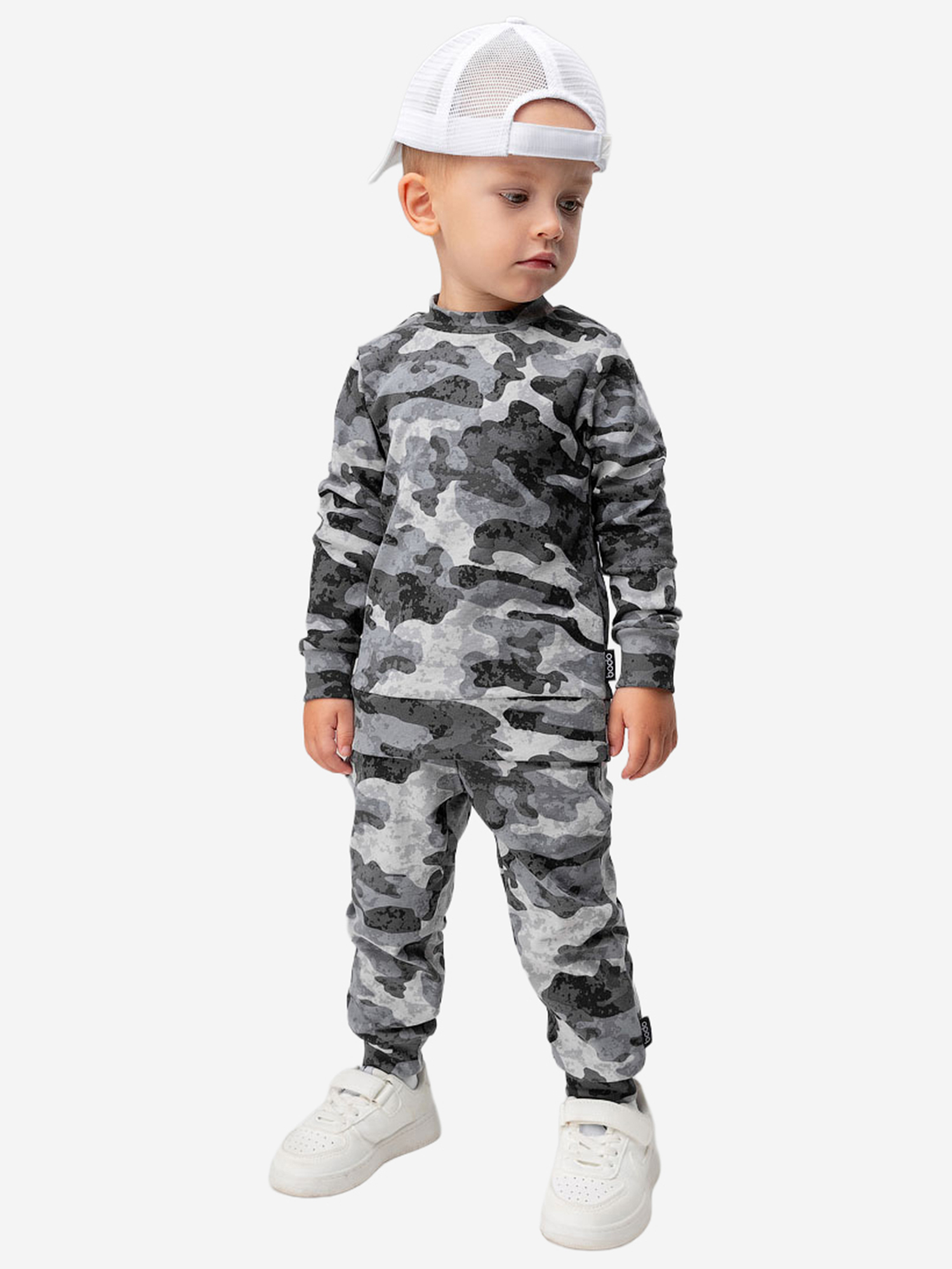 Изображение товара Костюм для мальчиков bodo, Светло-серый камуфляж