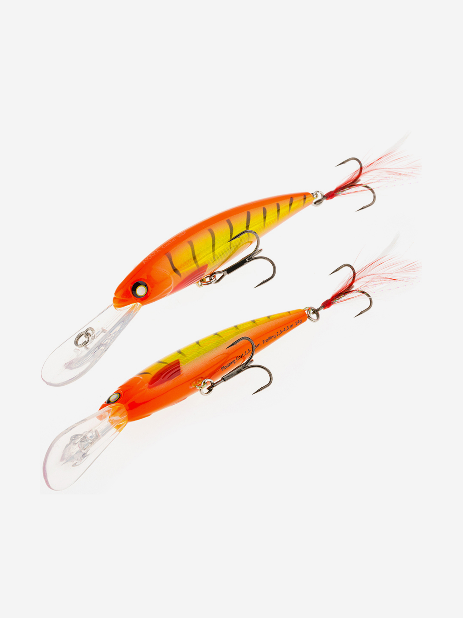 

Воблер Akara Catcher 100F 14гр. (1/2 oz 3,9 in) A53, Мультицвет
