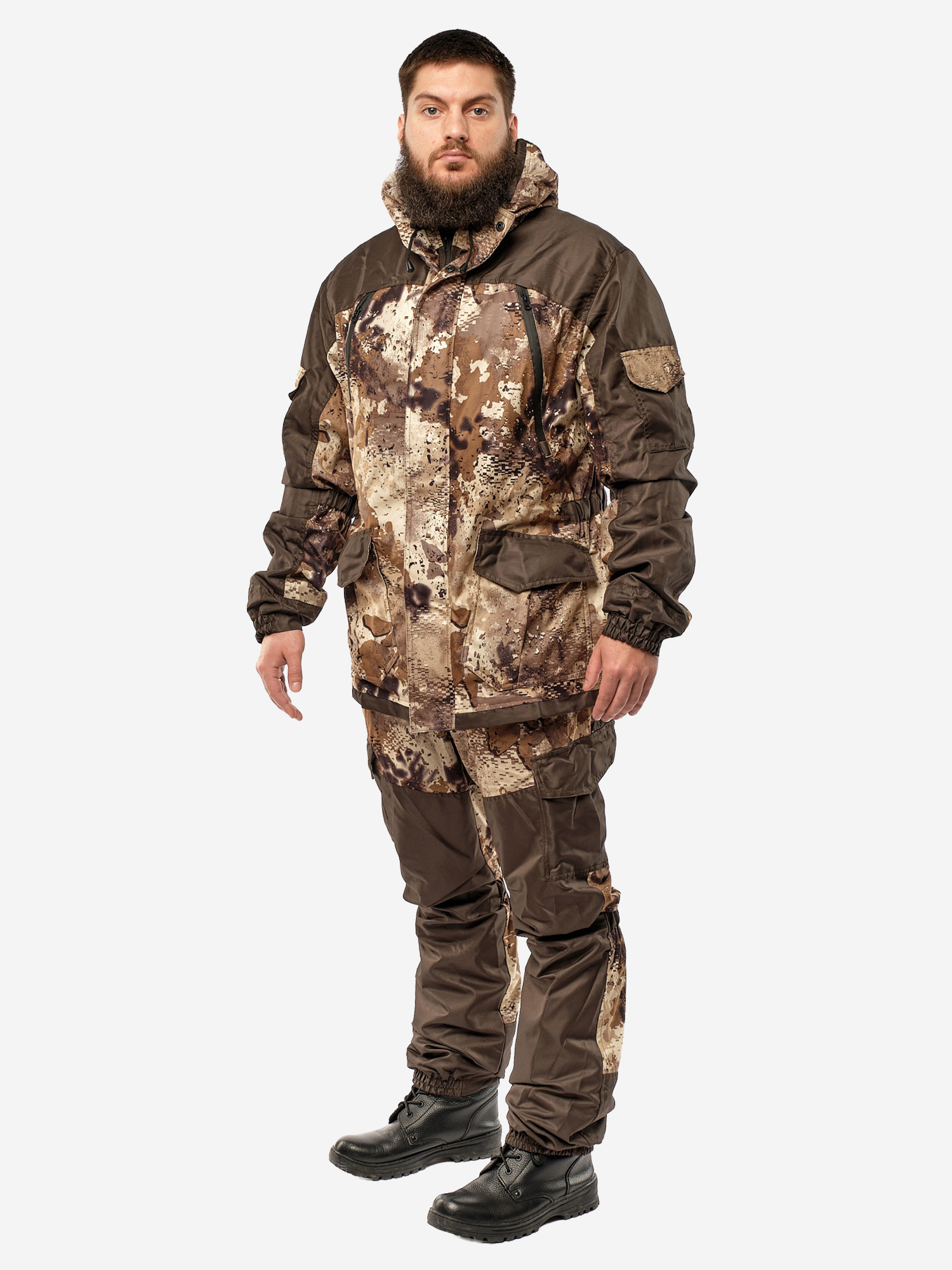 Изображение товара Костюм мужской демисезонный Fantom Force Gorka Demi Light камуфляж коричневый охота рыбалка