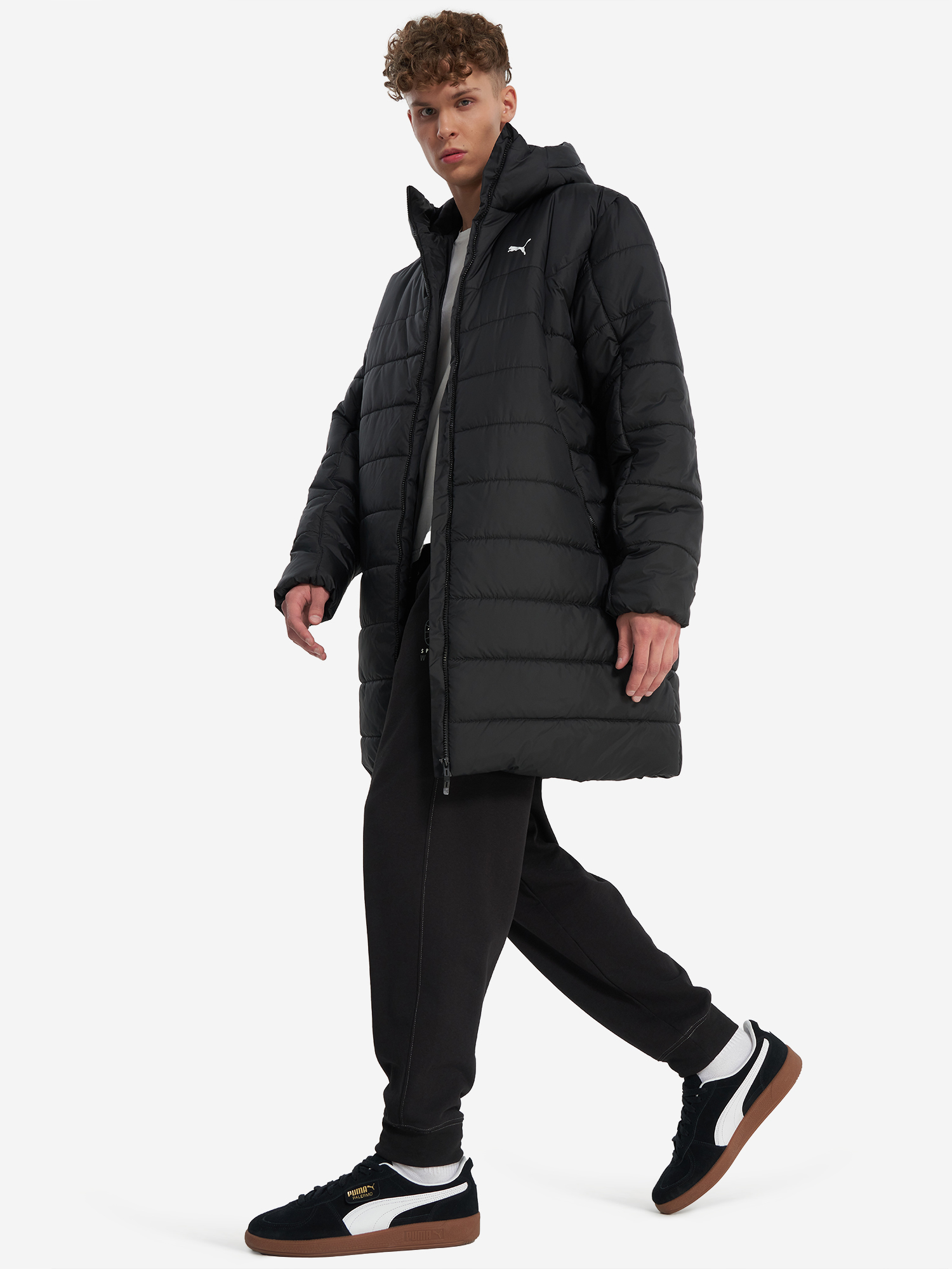 Пальто утепленное мужское PUMA Ess, Черный 4