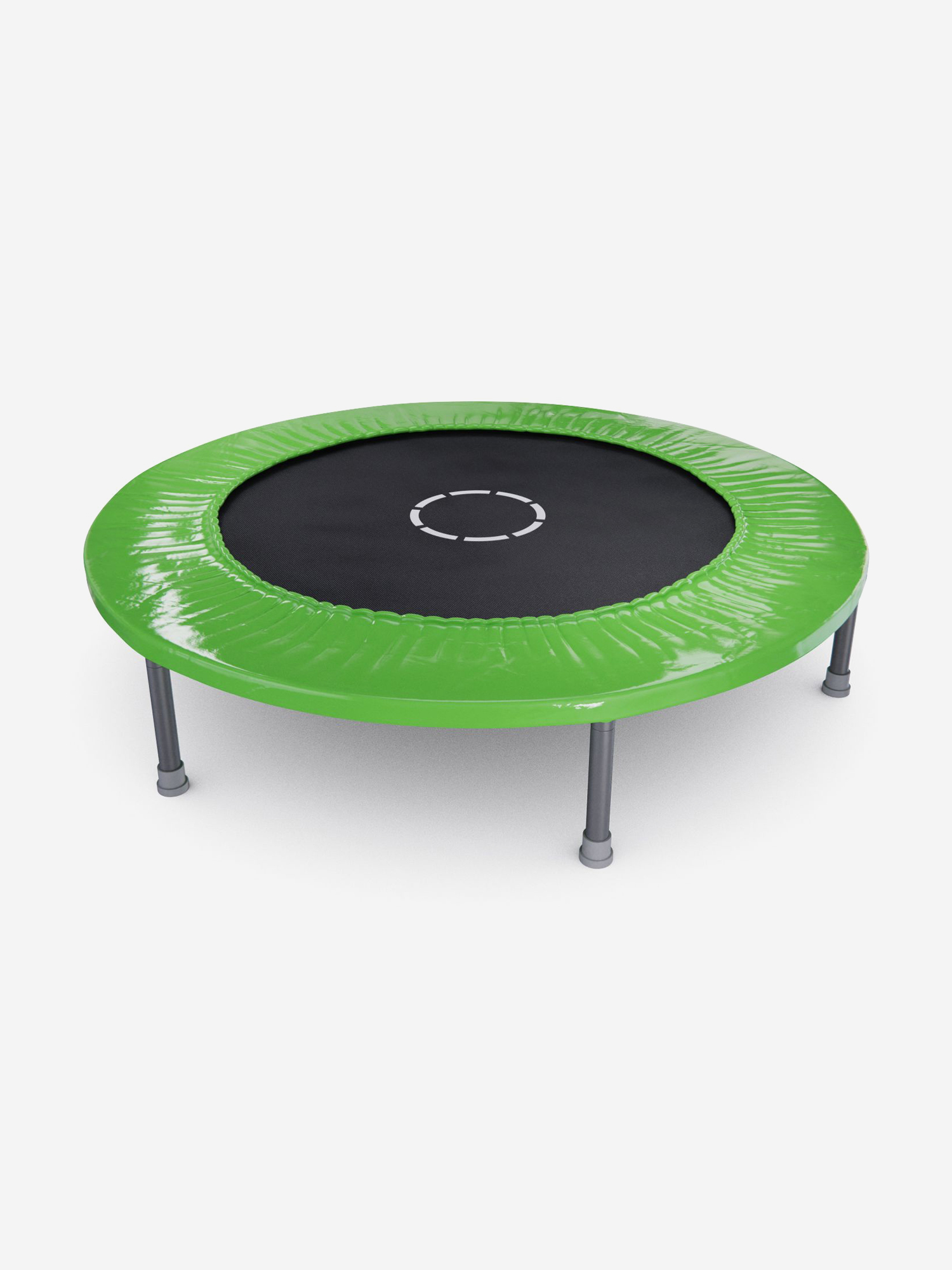 Изображение товара Детский уличный батут DFC TRU-JUMP 40'' зеленый, прочный и безопасный